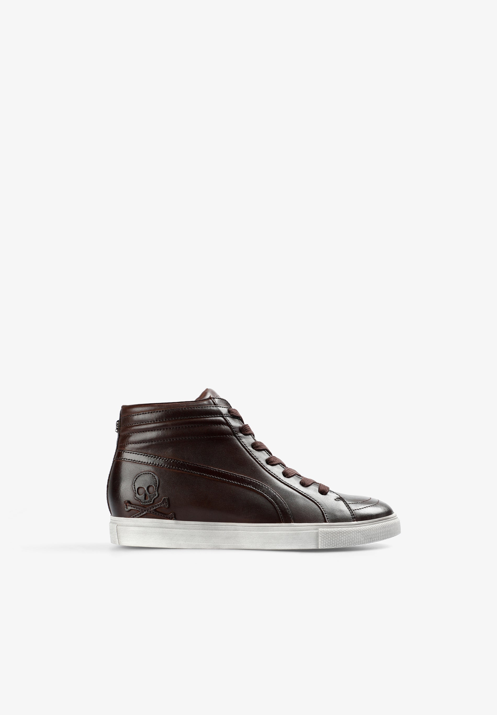 HOGE SNEAKERS LEER DOODSHOOFD