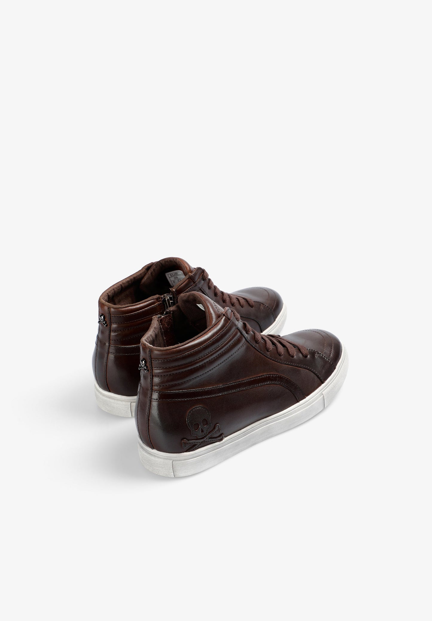 HOGE SNEAKERS LEER DOODSHOOFD