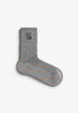 SC LUREX-SOCKEN MIT ZOPFMUSTER
