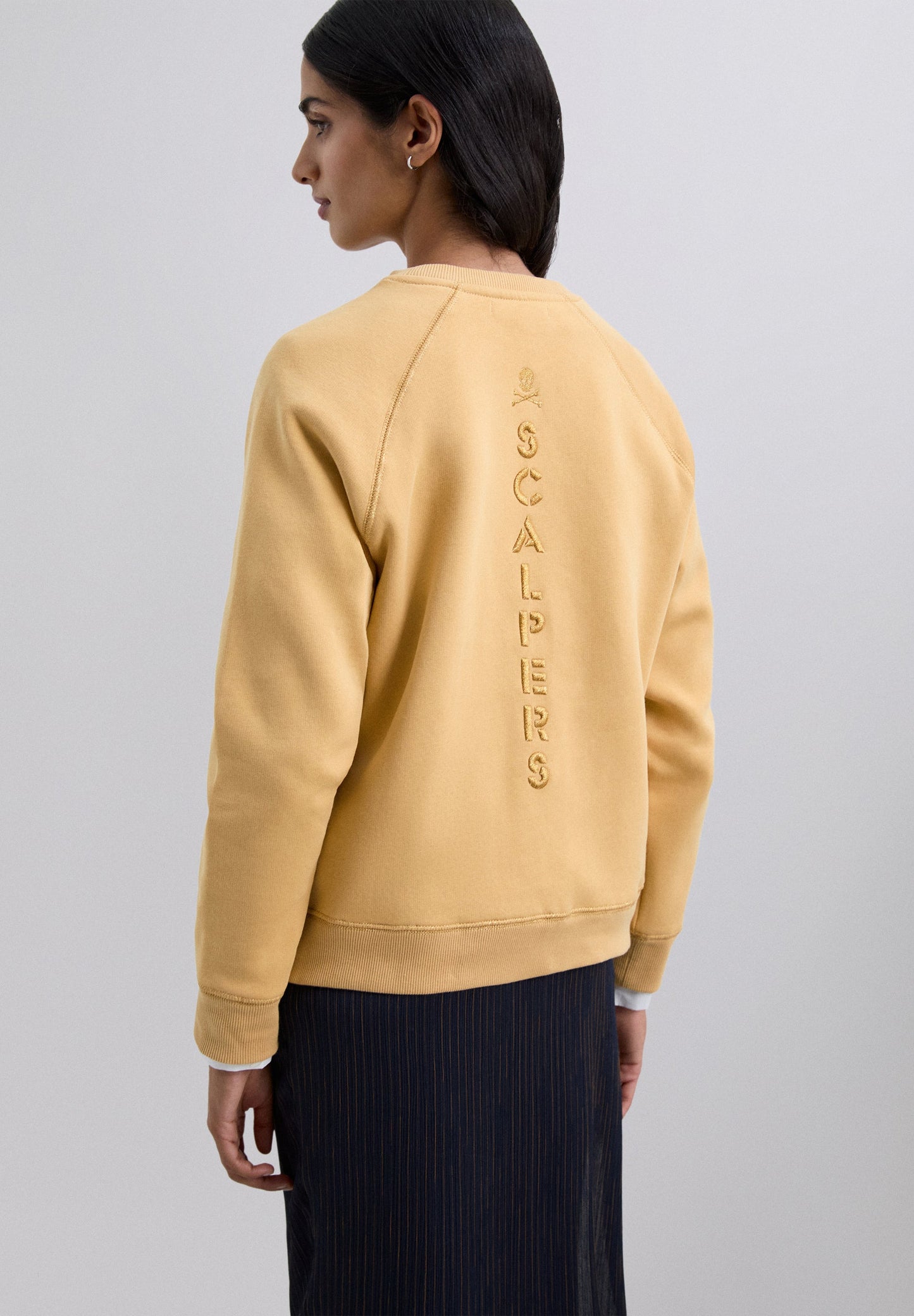 SWEATSHIRT WITH BACK EMBROIDERED LOGO