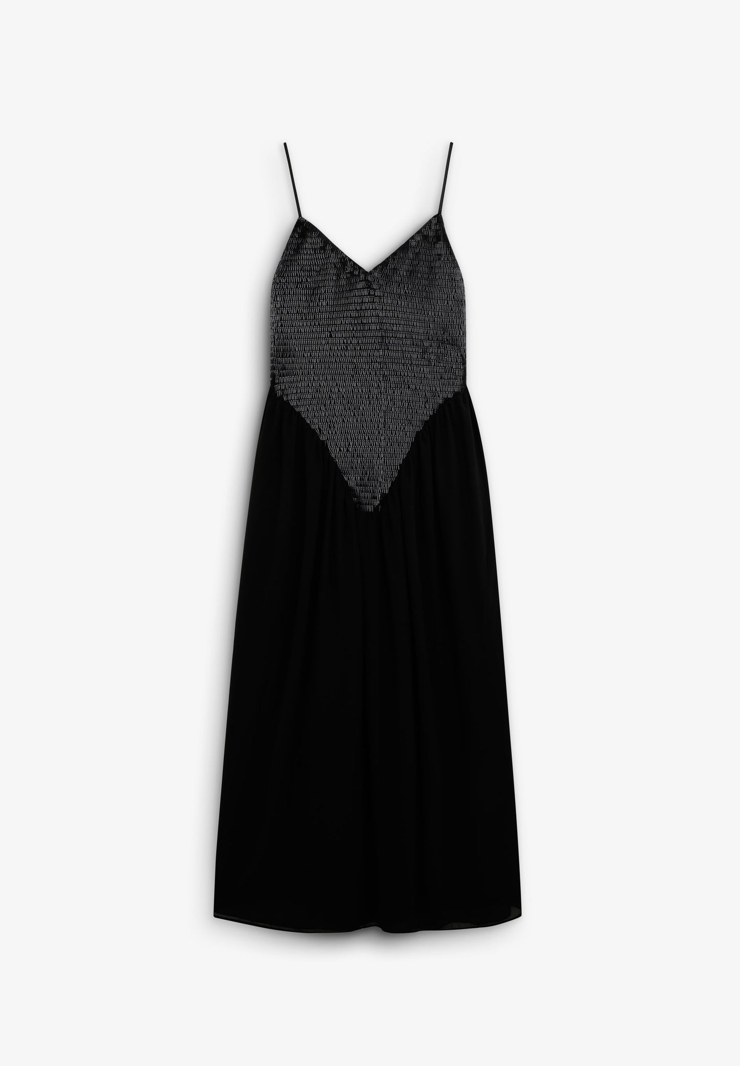 SEQUIN BODICE DRESS