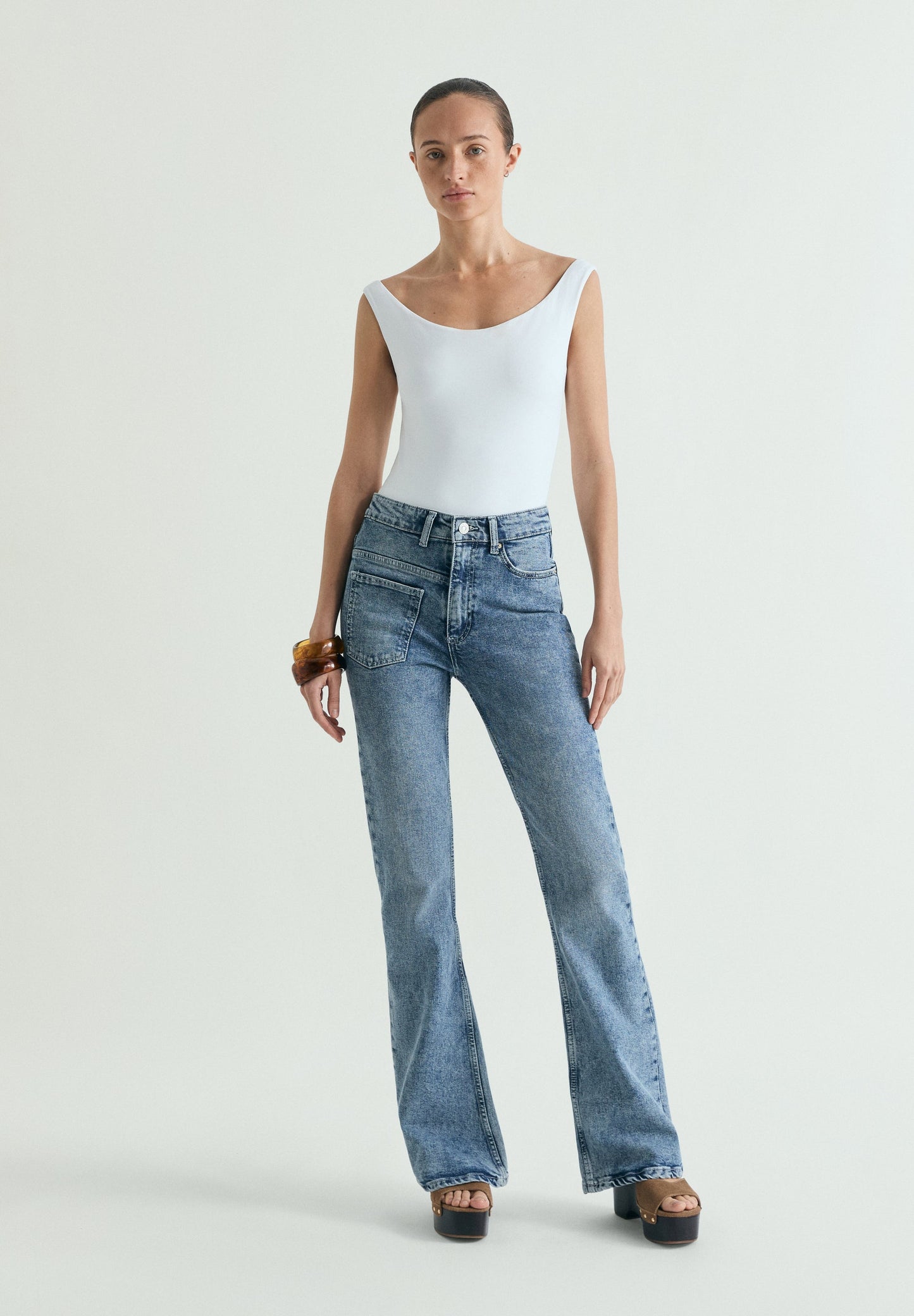 JEANS TASCA ASIMMETRICA