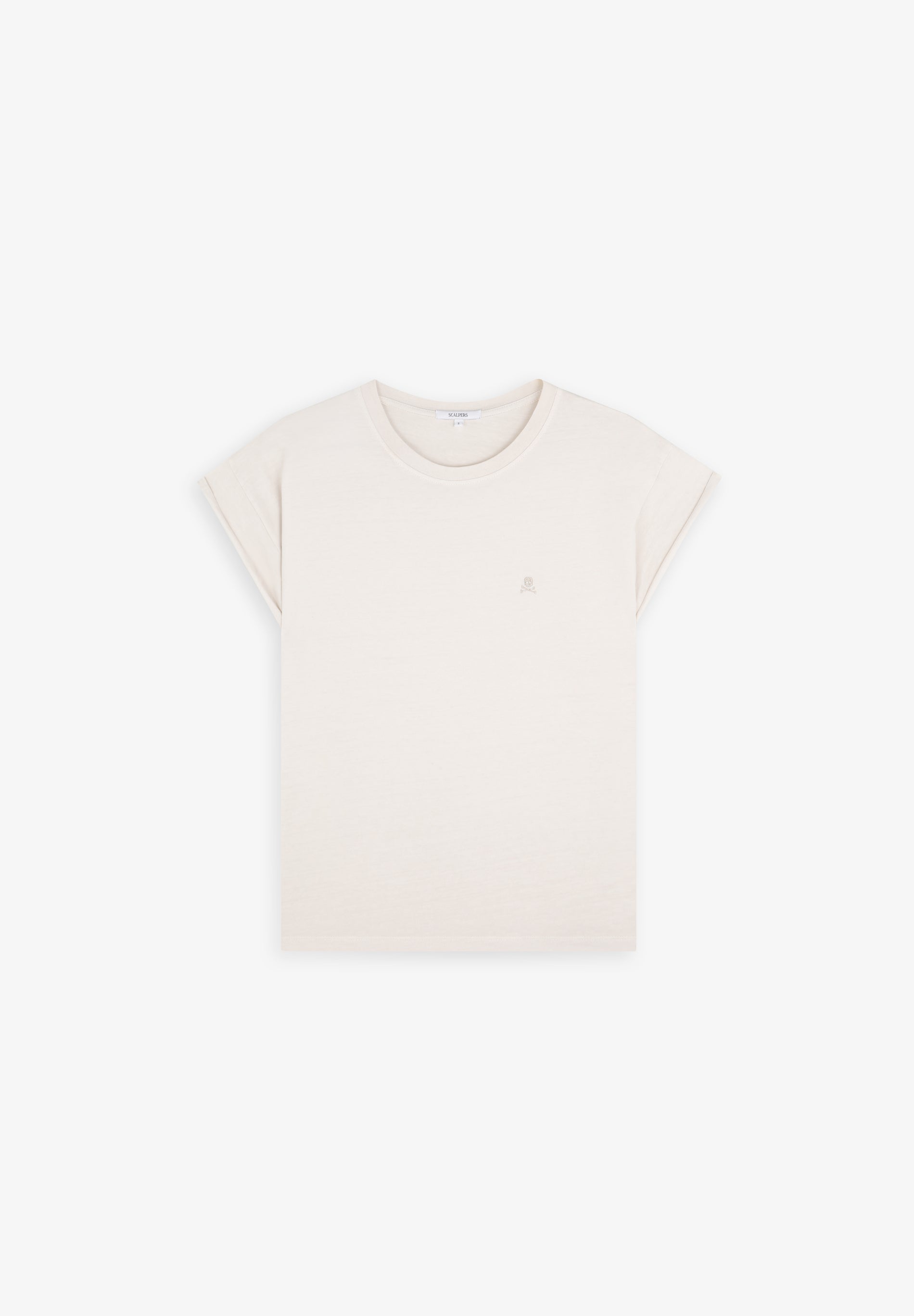 SCNOS SCPLAIN SKULL TEE