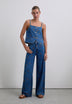 SCEMBFLOWER DENIM PANT