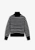 PULLOVER MIT UMLEGEKRAGEN AUS WOLLE