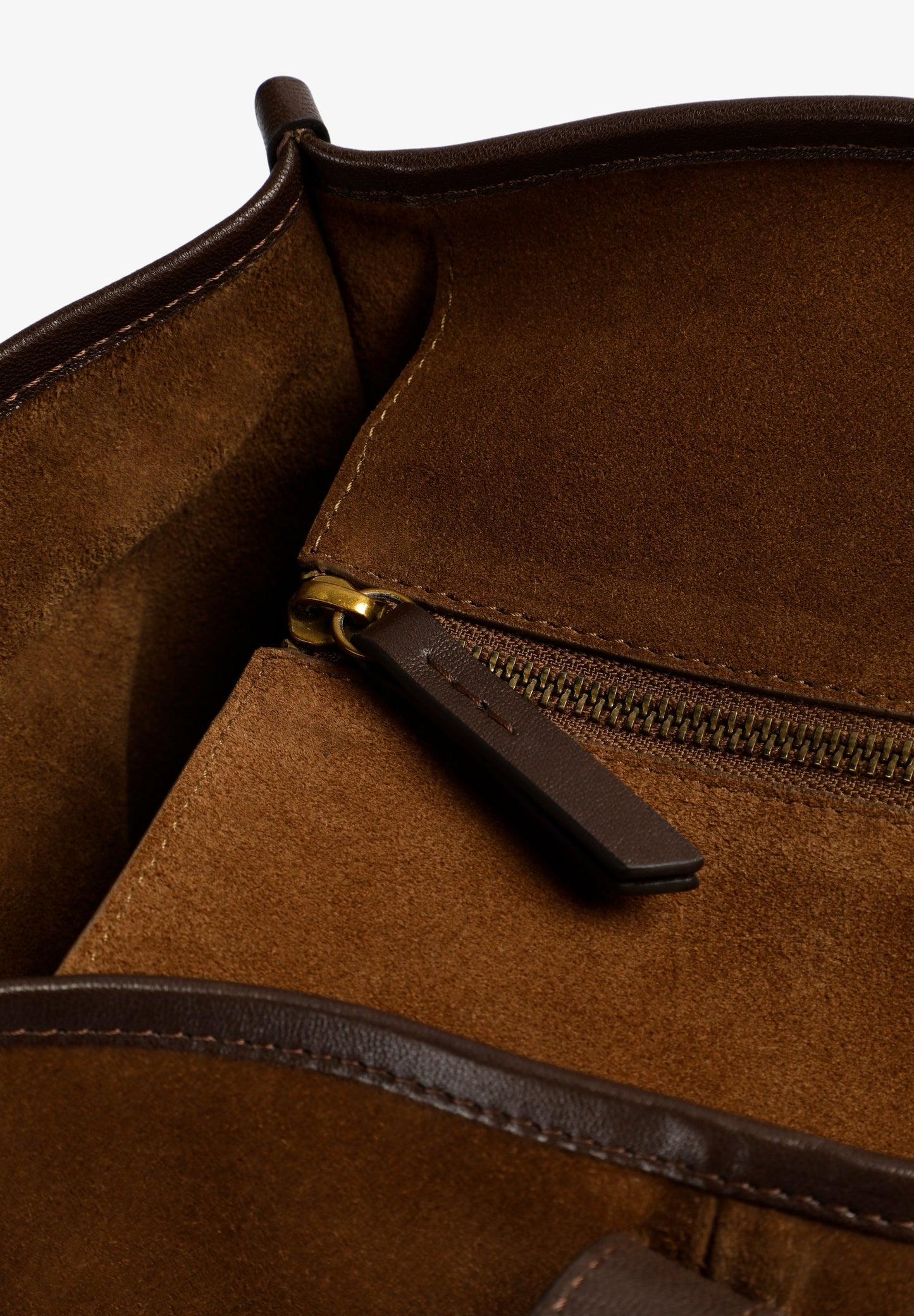 SAC CABAS DAIM CONTRASTE