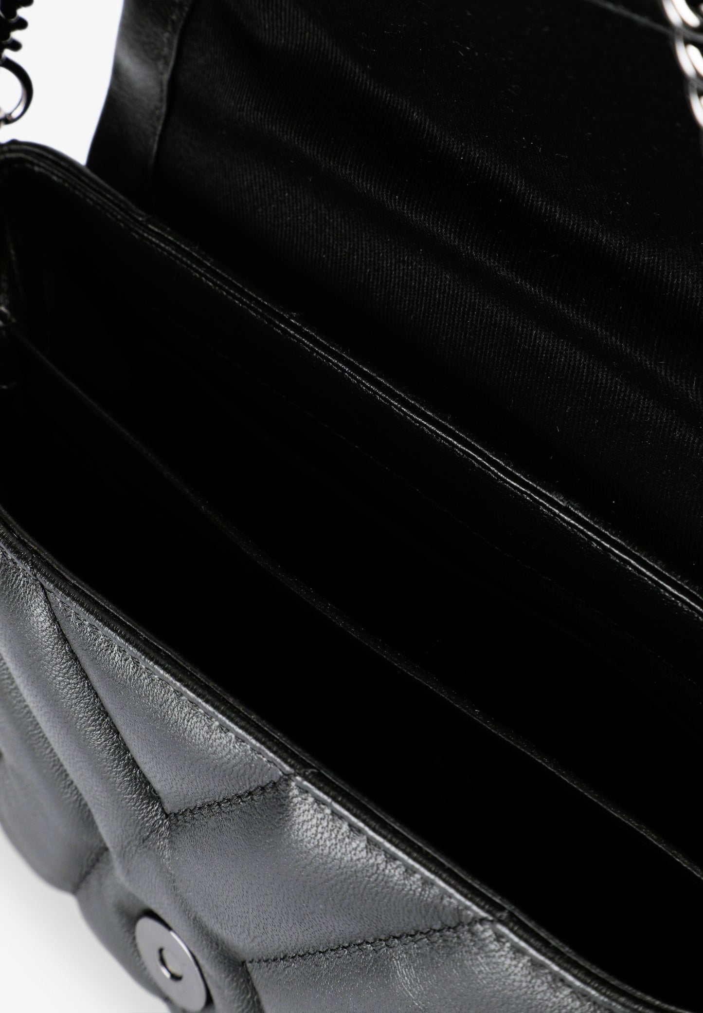 GESTEPPTE MINI-LEDERTASCHE