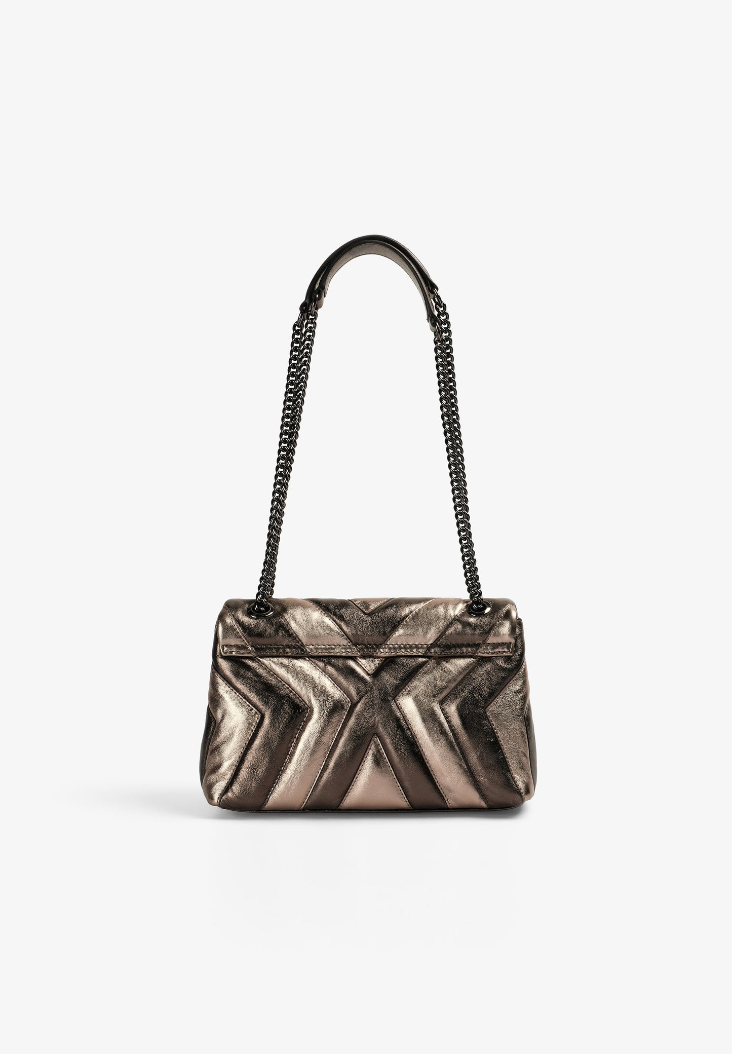 TAS MINI LEER GEWATTEERD