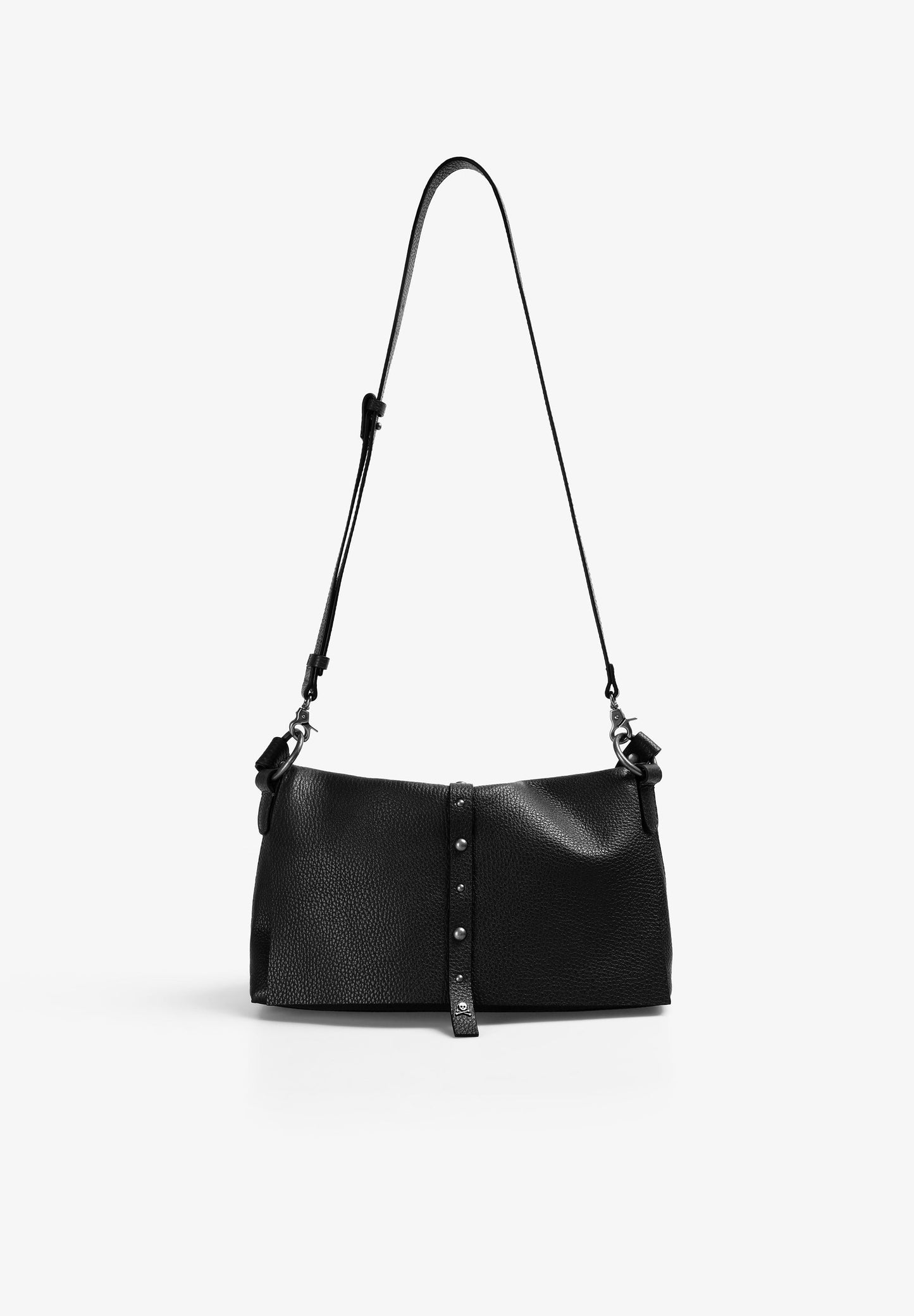 LEATHER BAG WITH STUD DETAIL