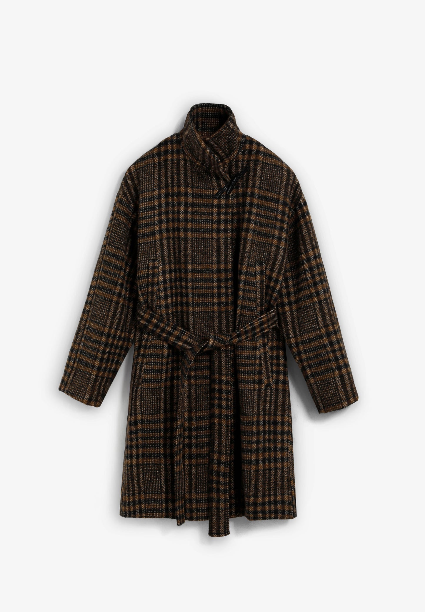 CROPPED WOOL COAT