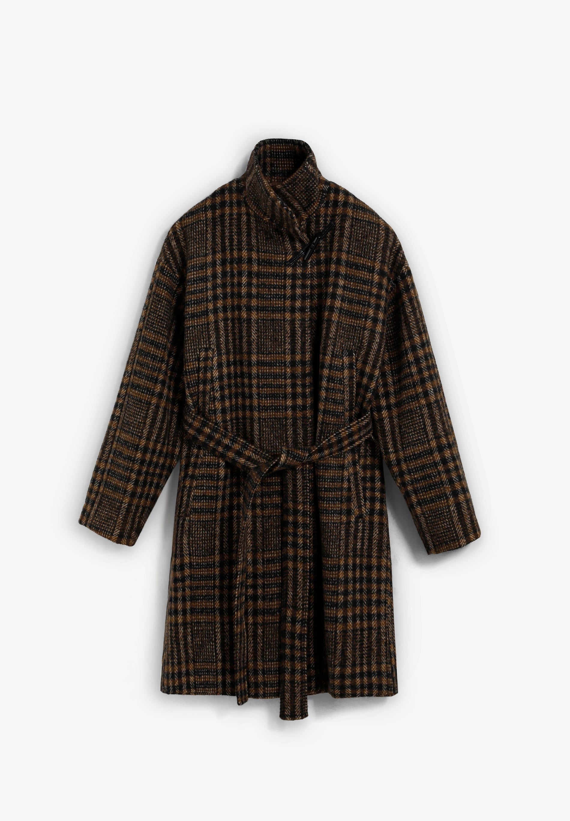 SCBLACKCHECK COAT