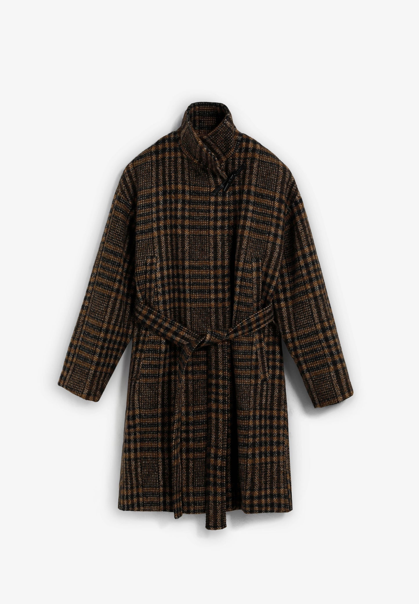 SCBLACKCHECK COAT