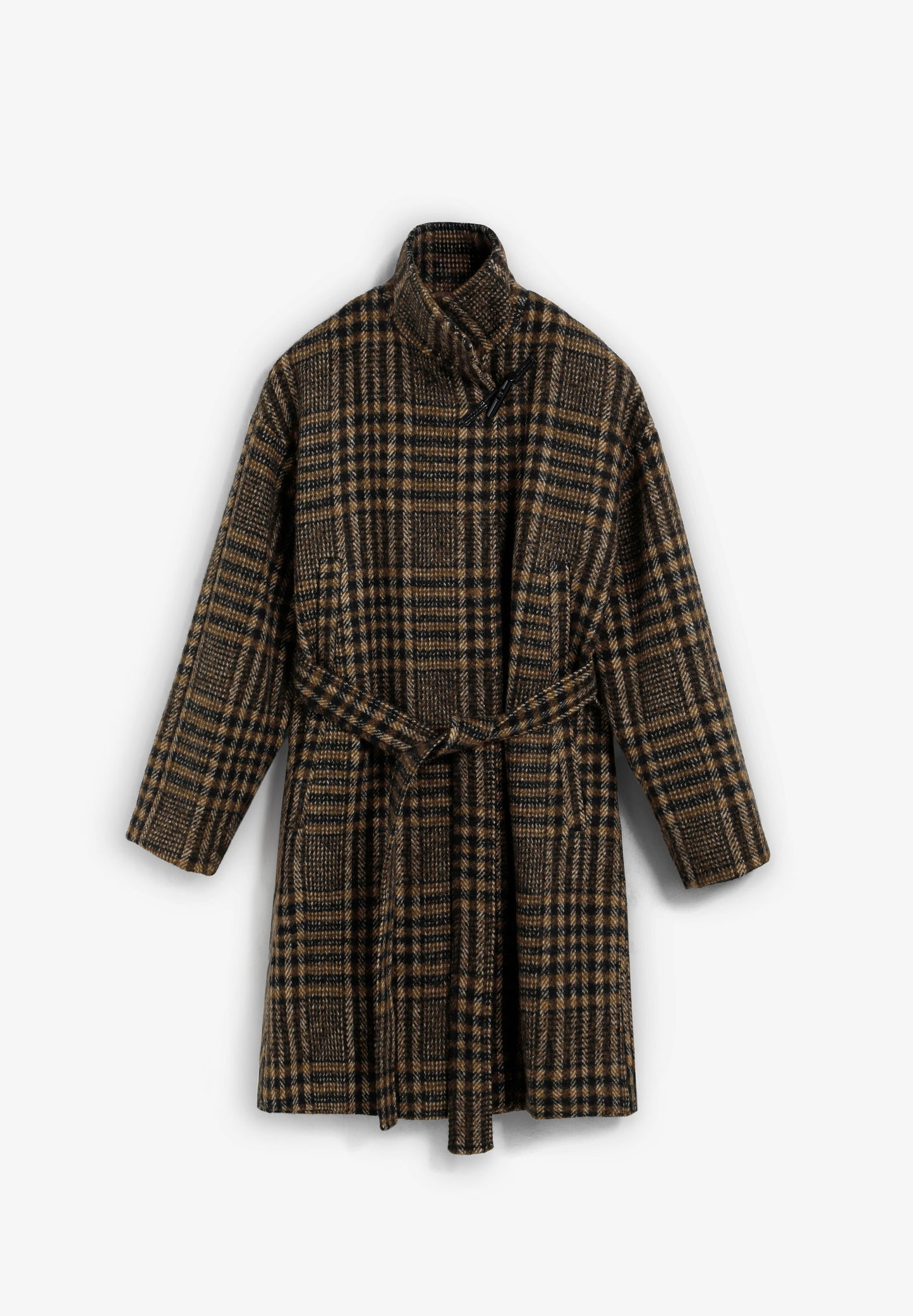 SCBLACKCHECK COAT