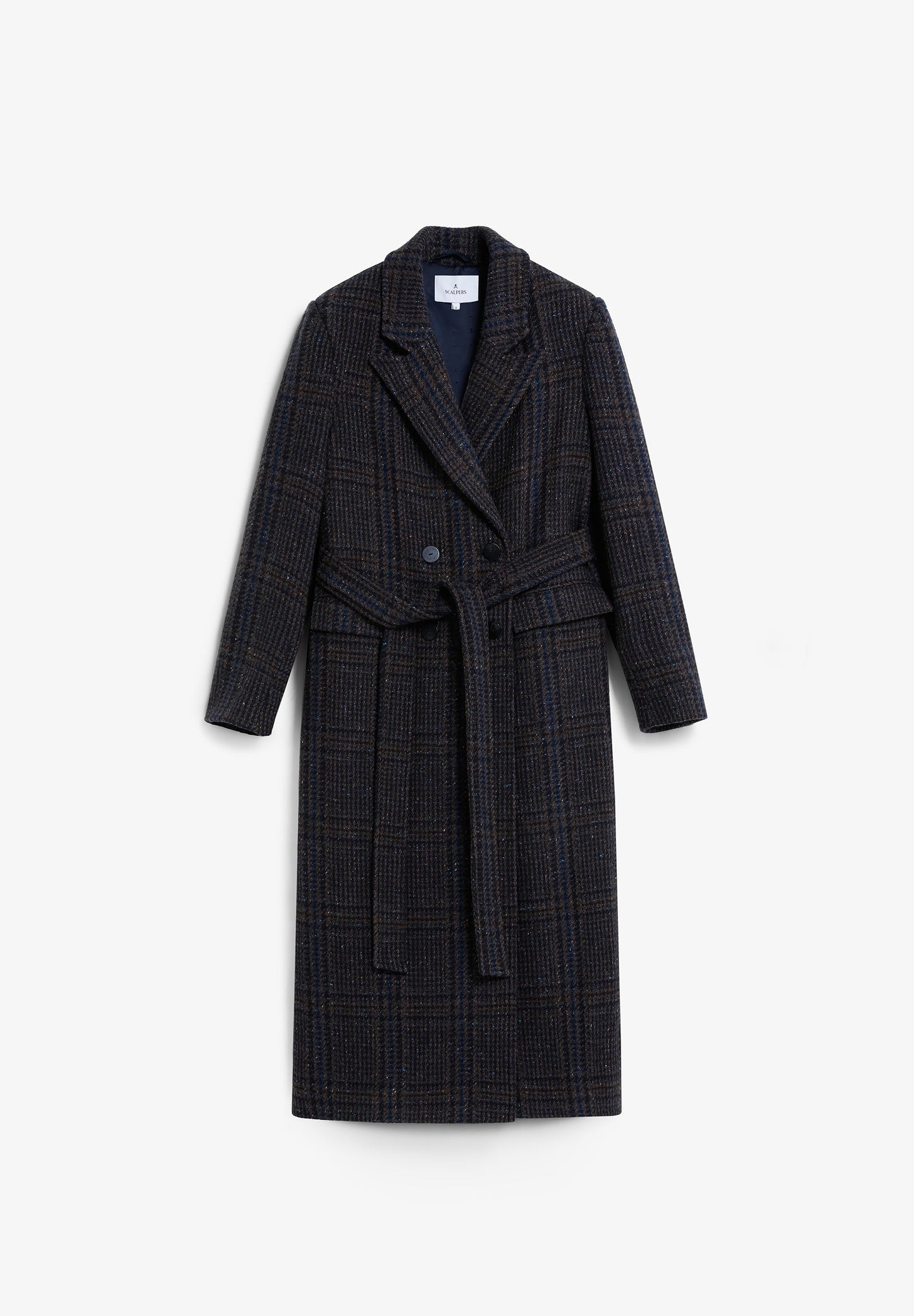 SCBLUECHECK COAT