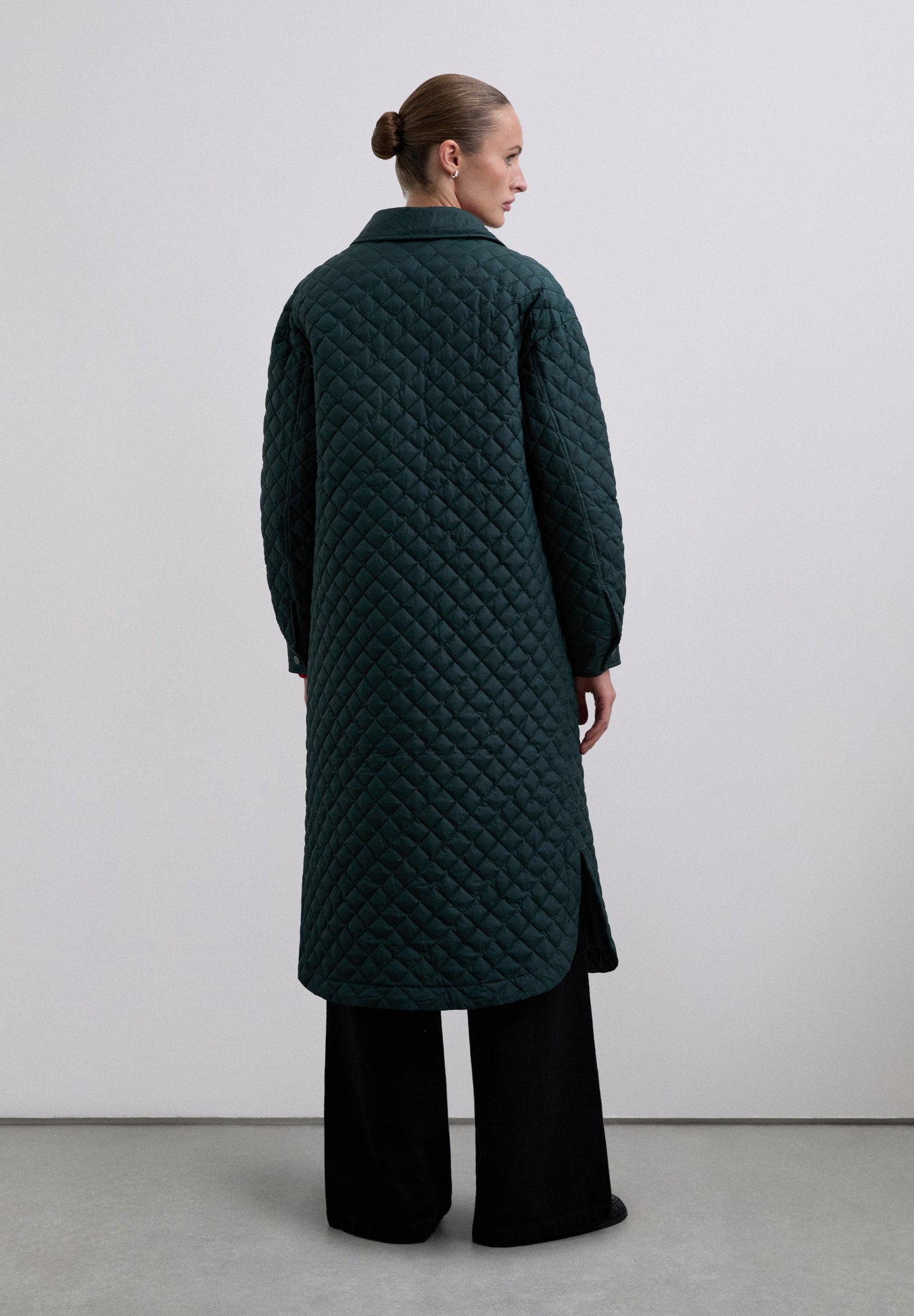 MANTEAU LONG PUFFER IMPERMÉABLE