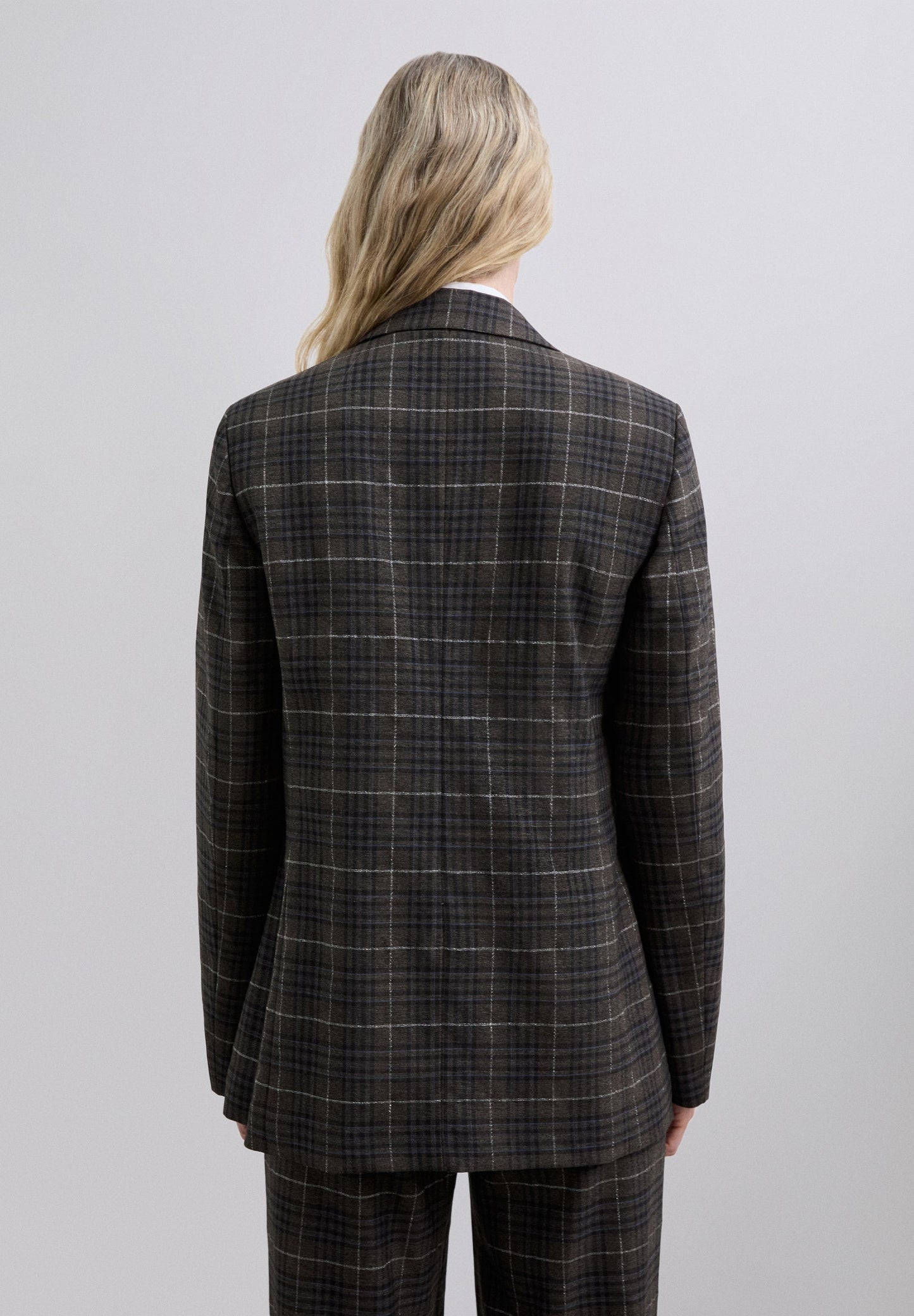 SCBROWNCHECK BLAZER