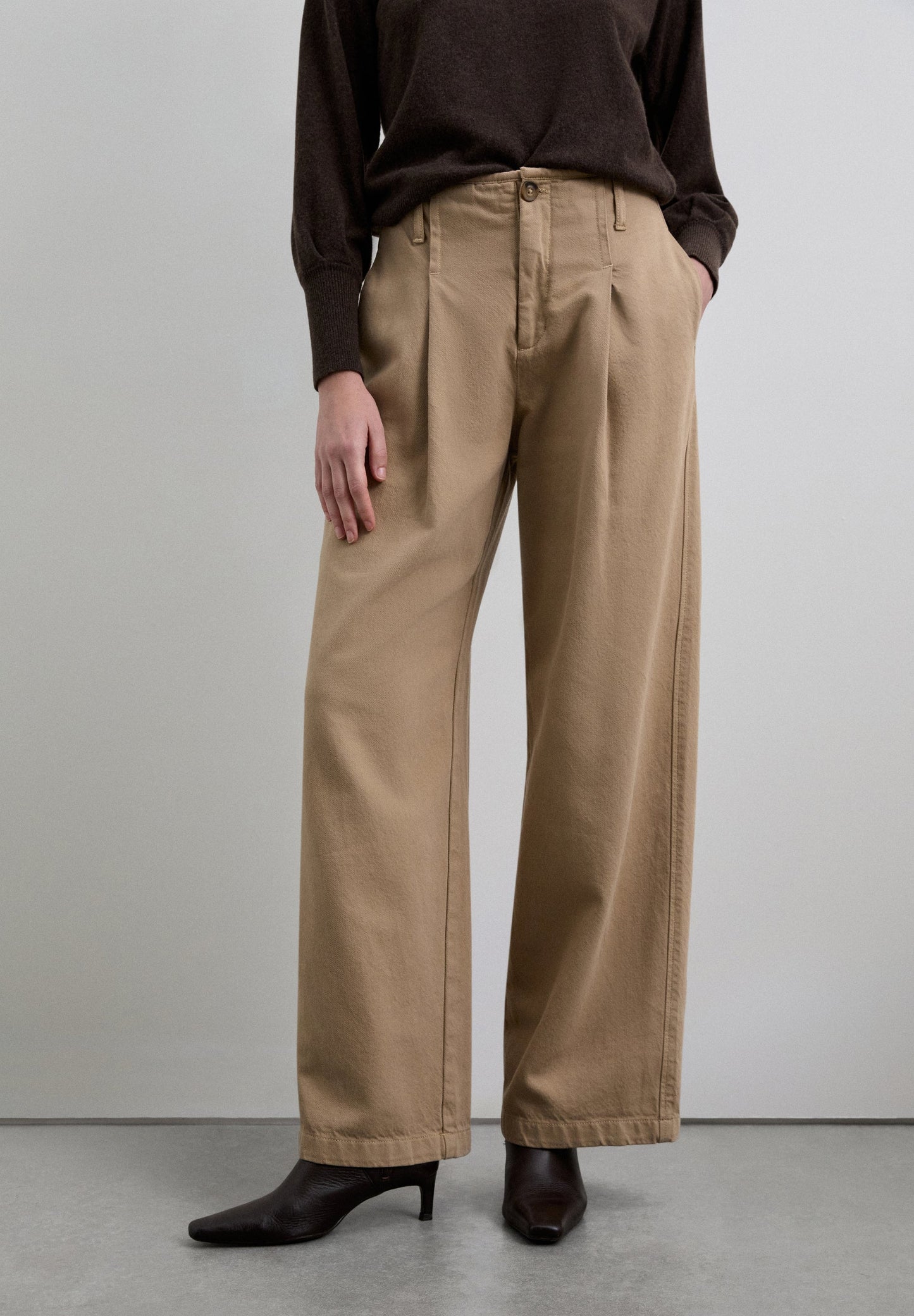 PANTALON PINCE COTON