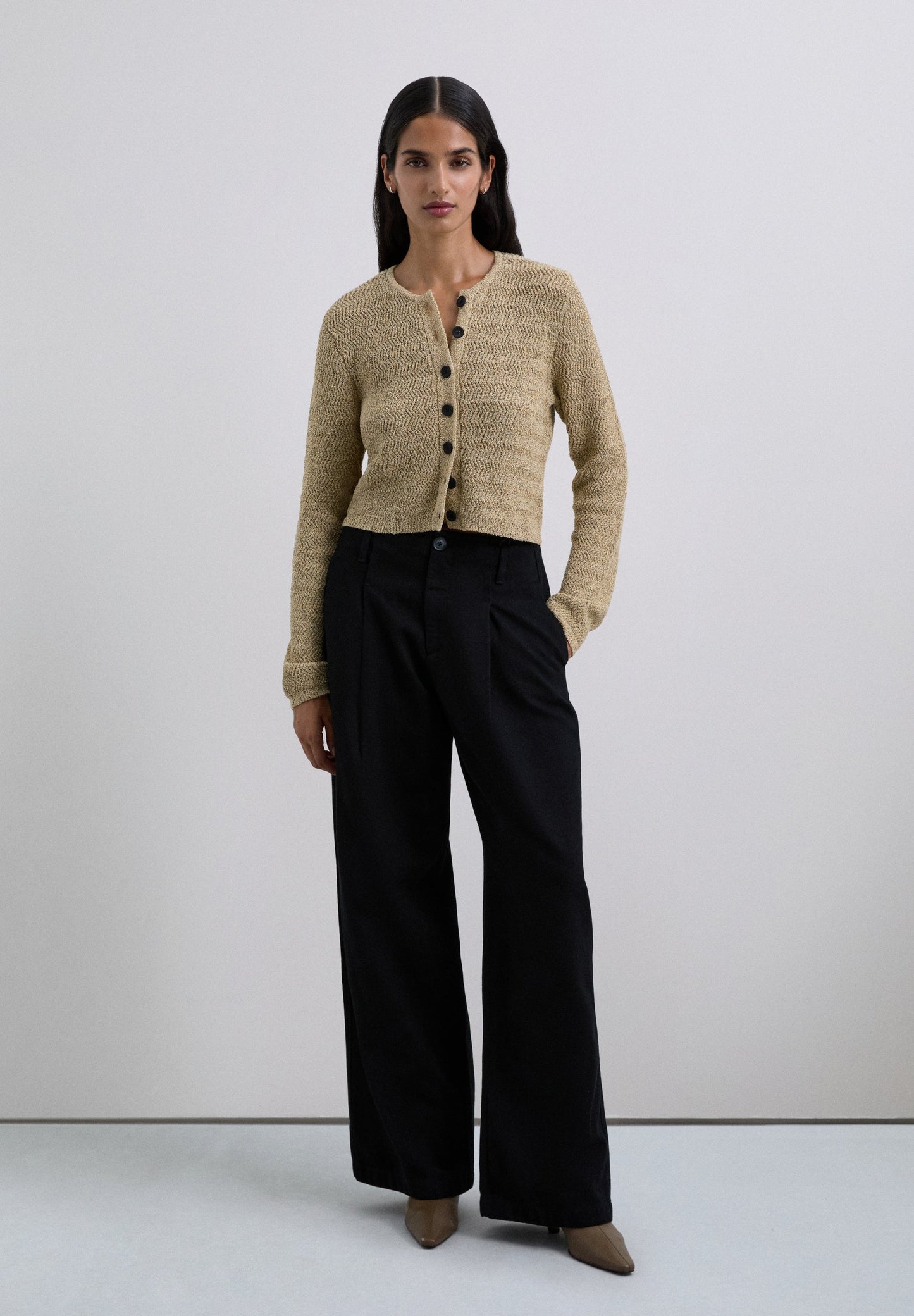 PANTALON PINCE COTON