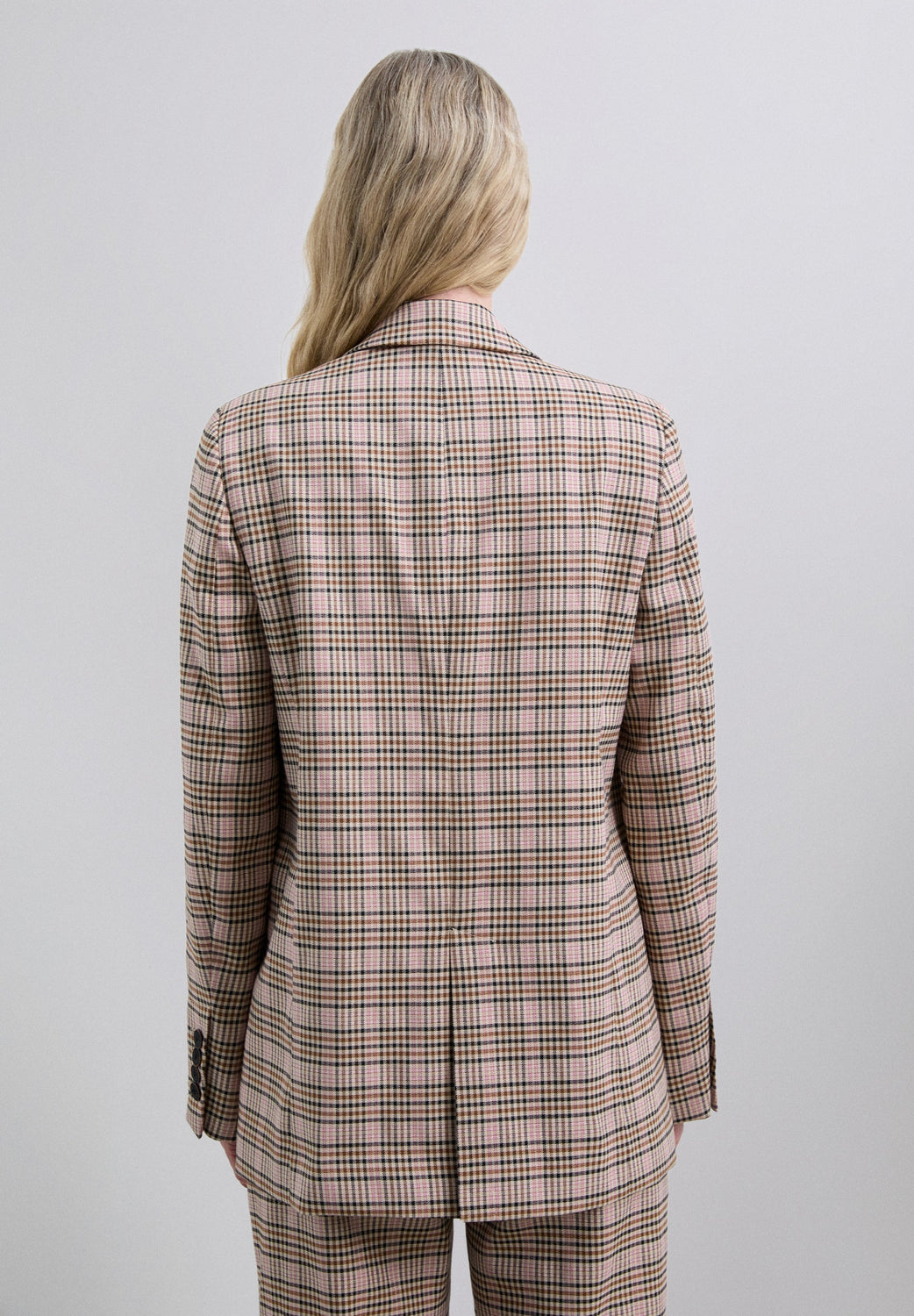 BLAZER CRUZADA CUADROS - Scalpers