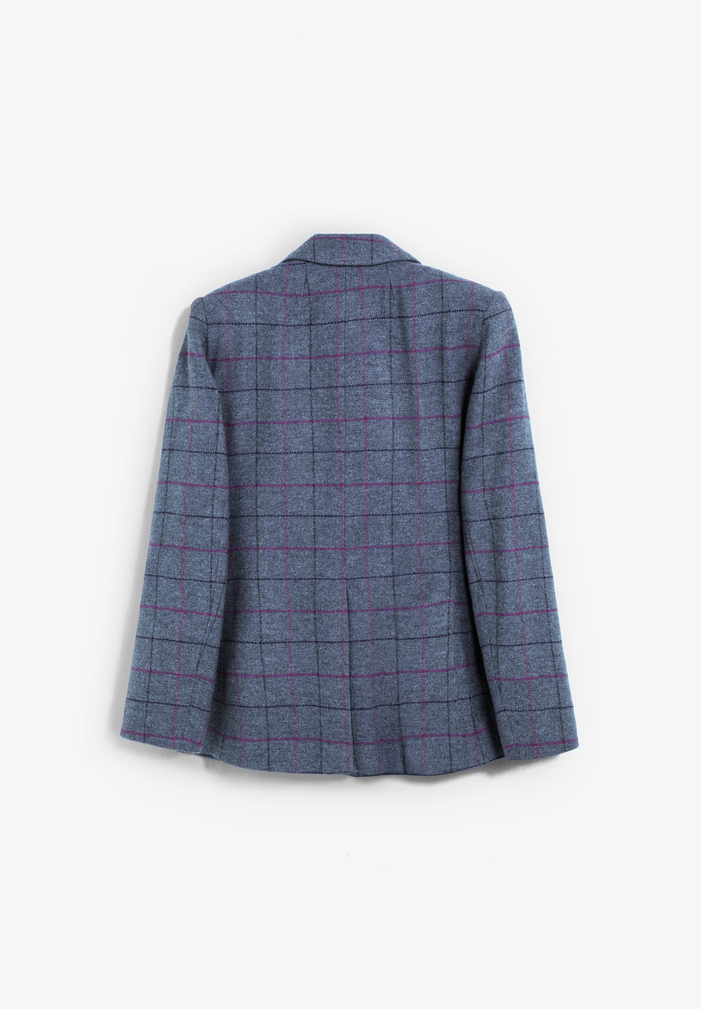 VESTE LAINE CARREAUX