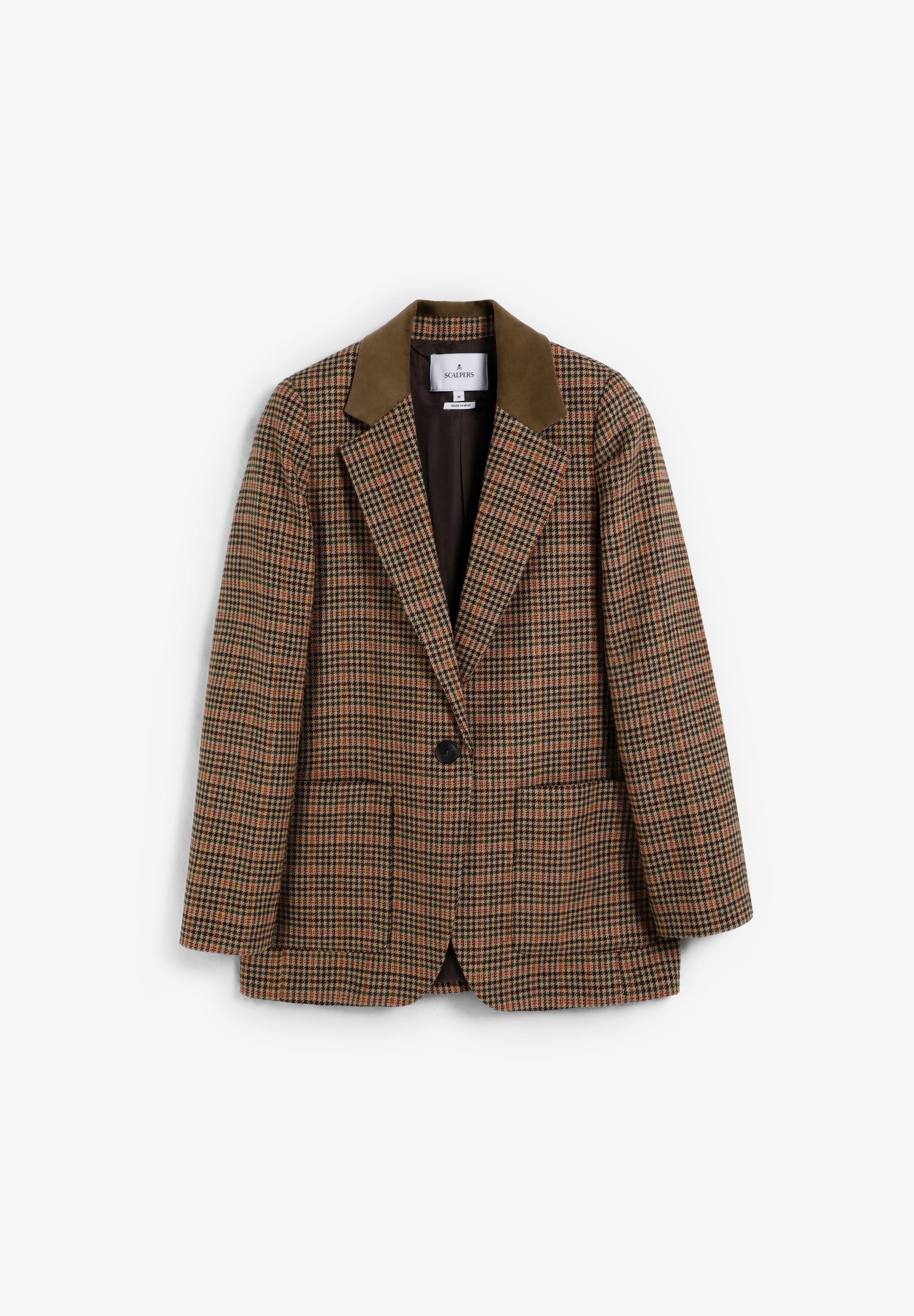 VESTE DÉTAILS CONTRASTANTS