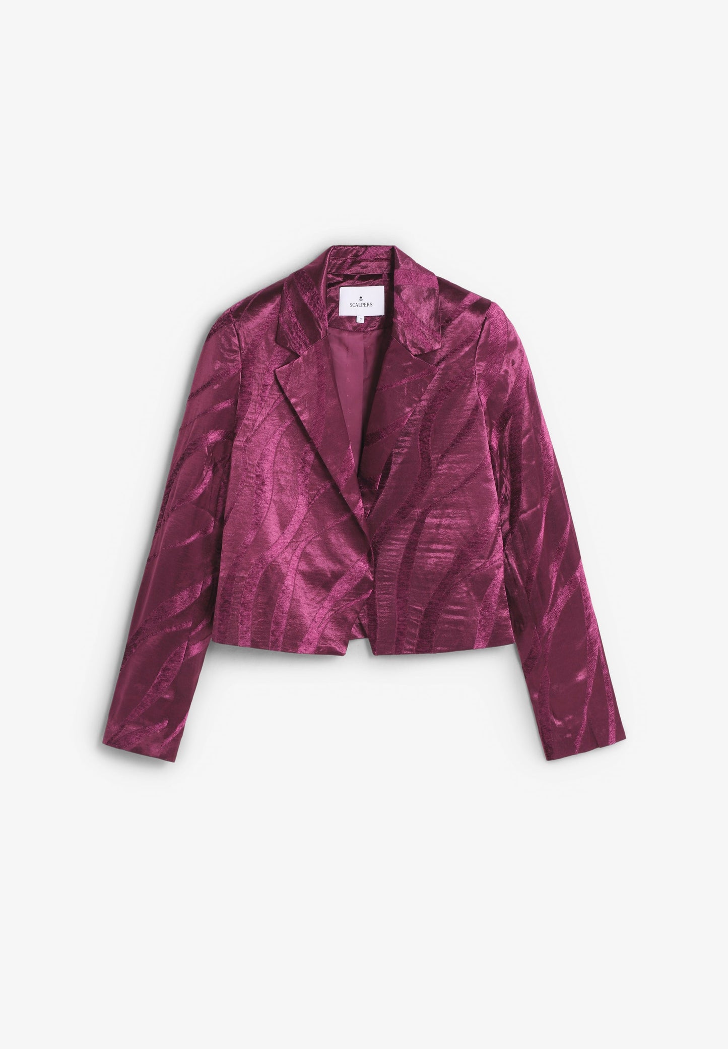 CROPPED-BLAZER AUS JACQUARD