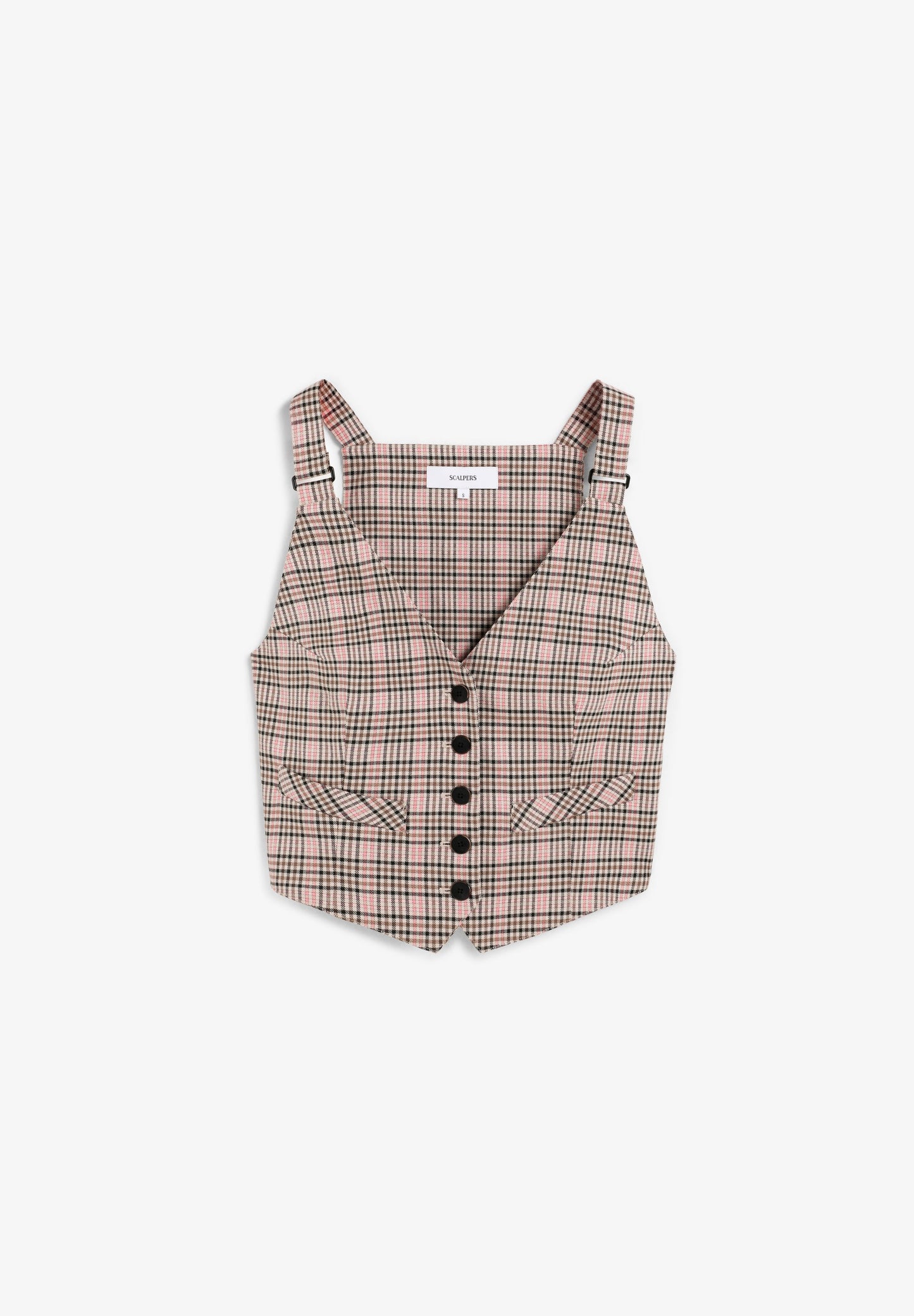 GILET CARREAUX BRETELLES