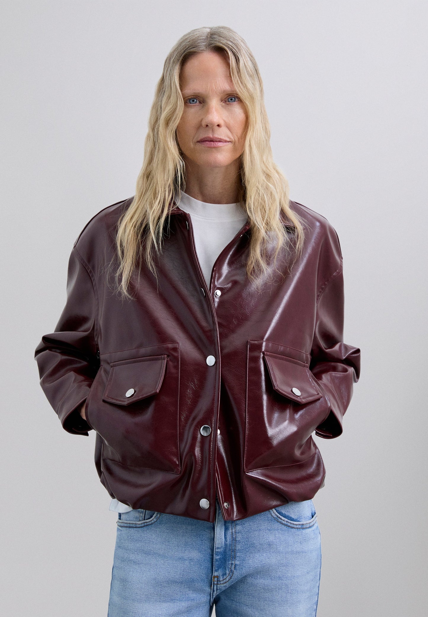 CHAQUETA CUELLO CAMISA