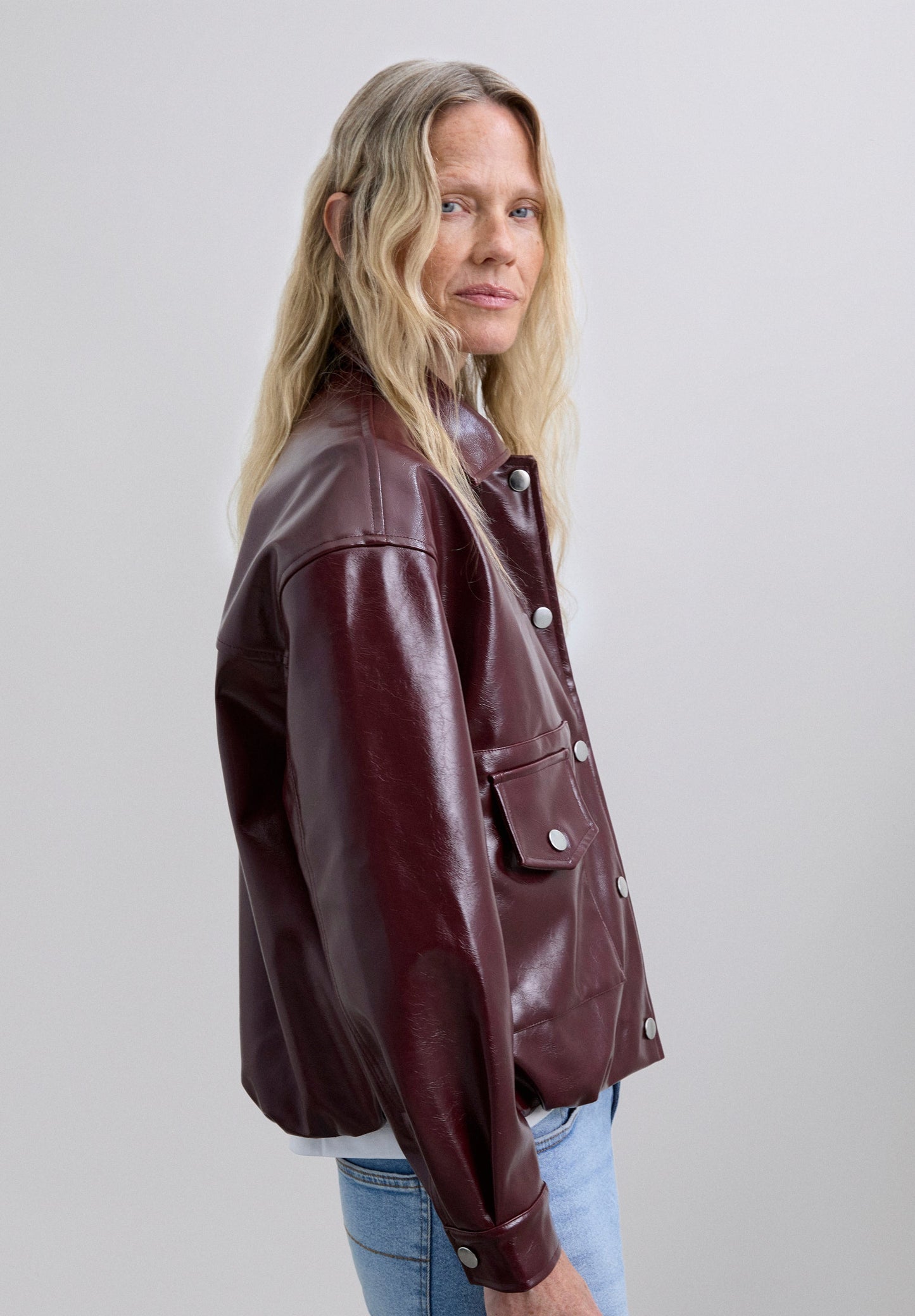 CHAQUETA CUELLO CAMISA