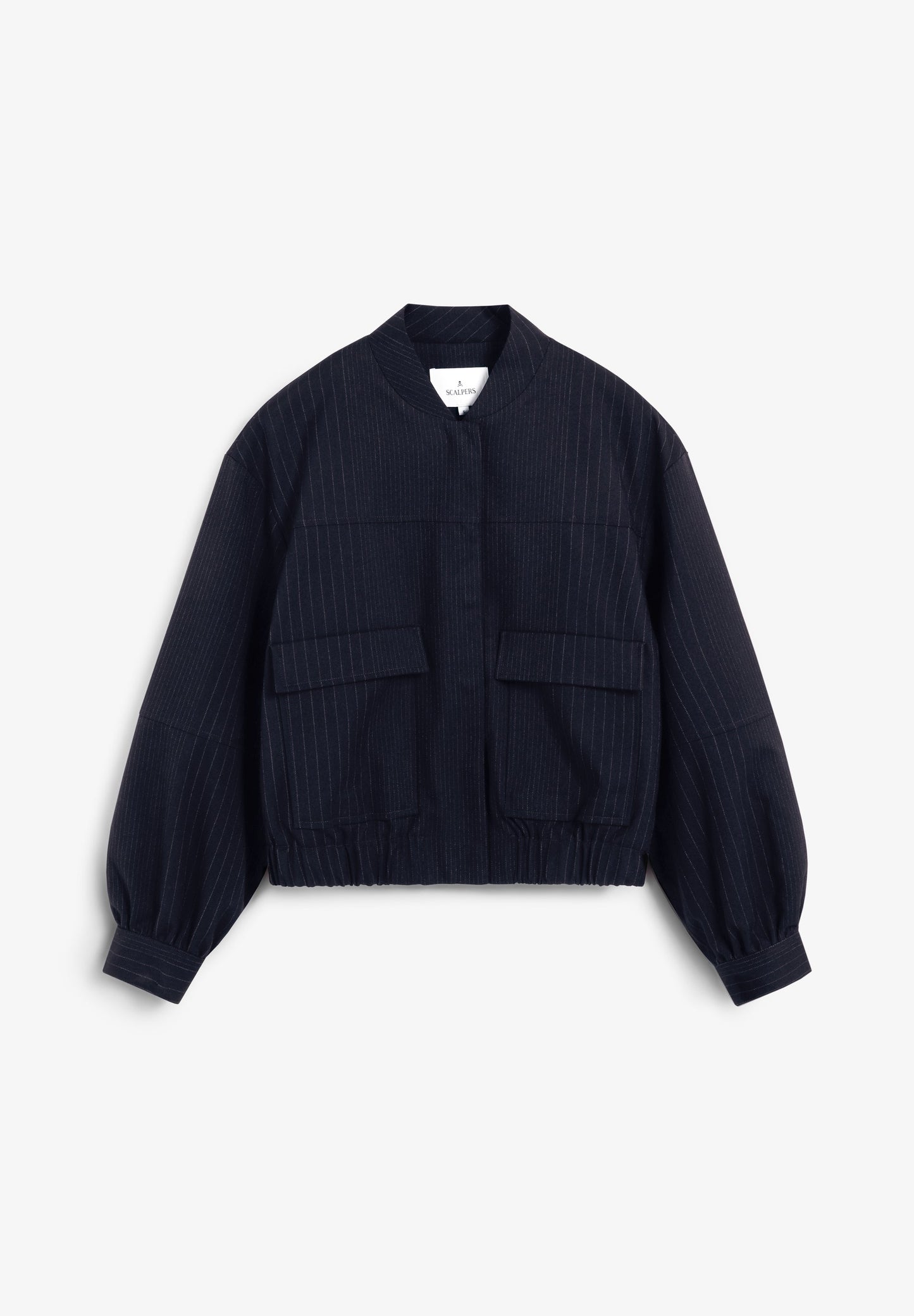 VESTE BOMBER À RAYURES TENNIS