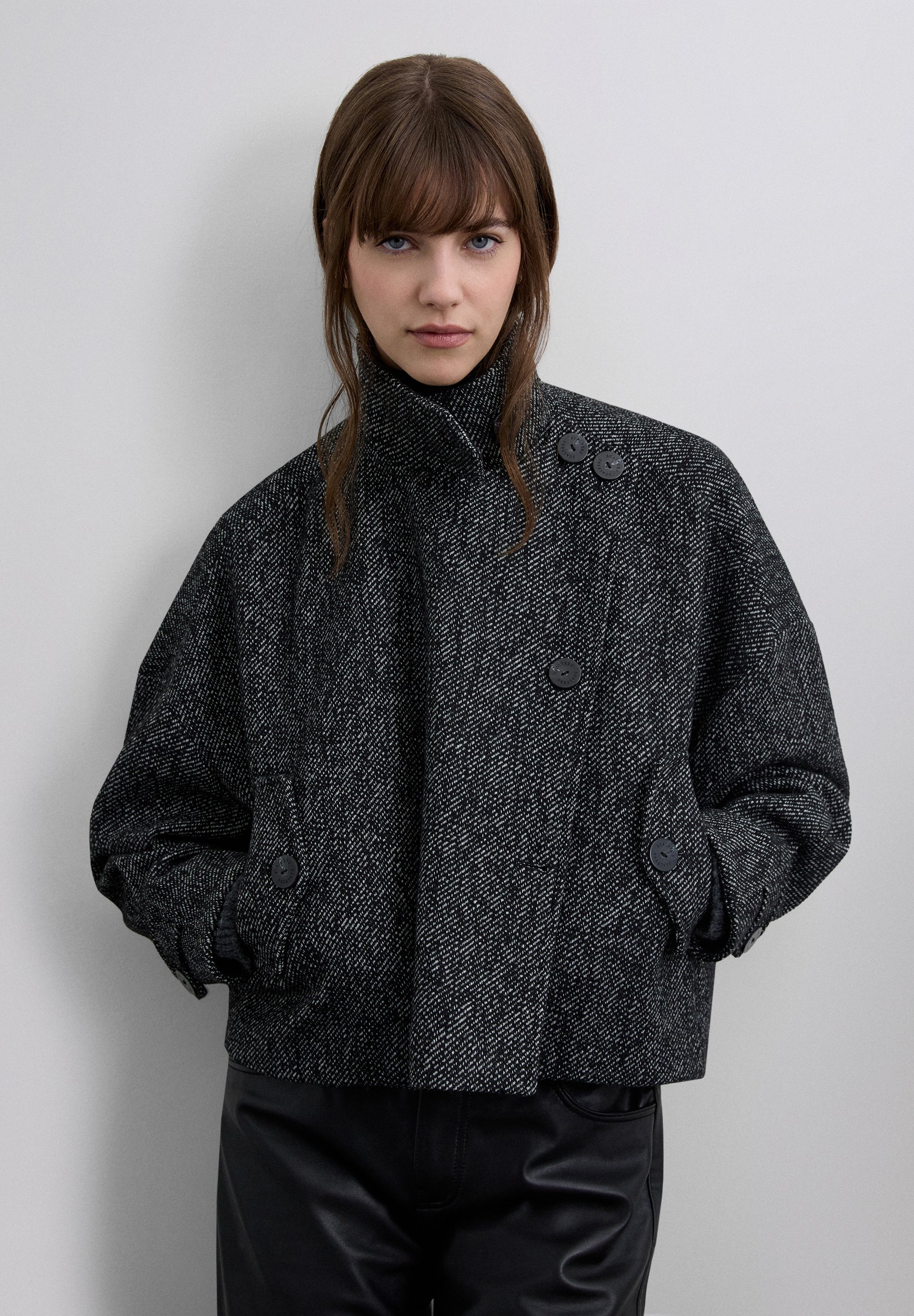 VESTE SERGÉ CROISÉE