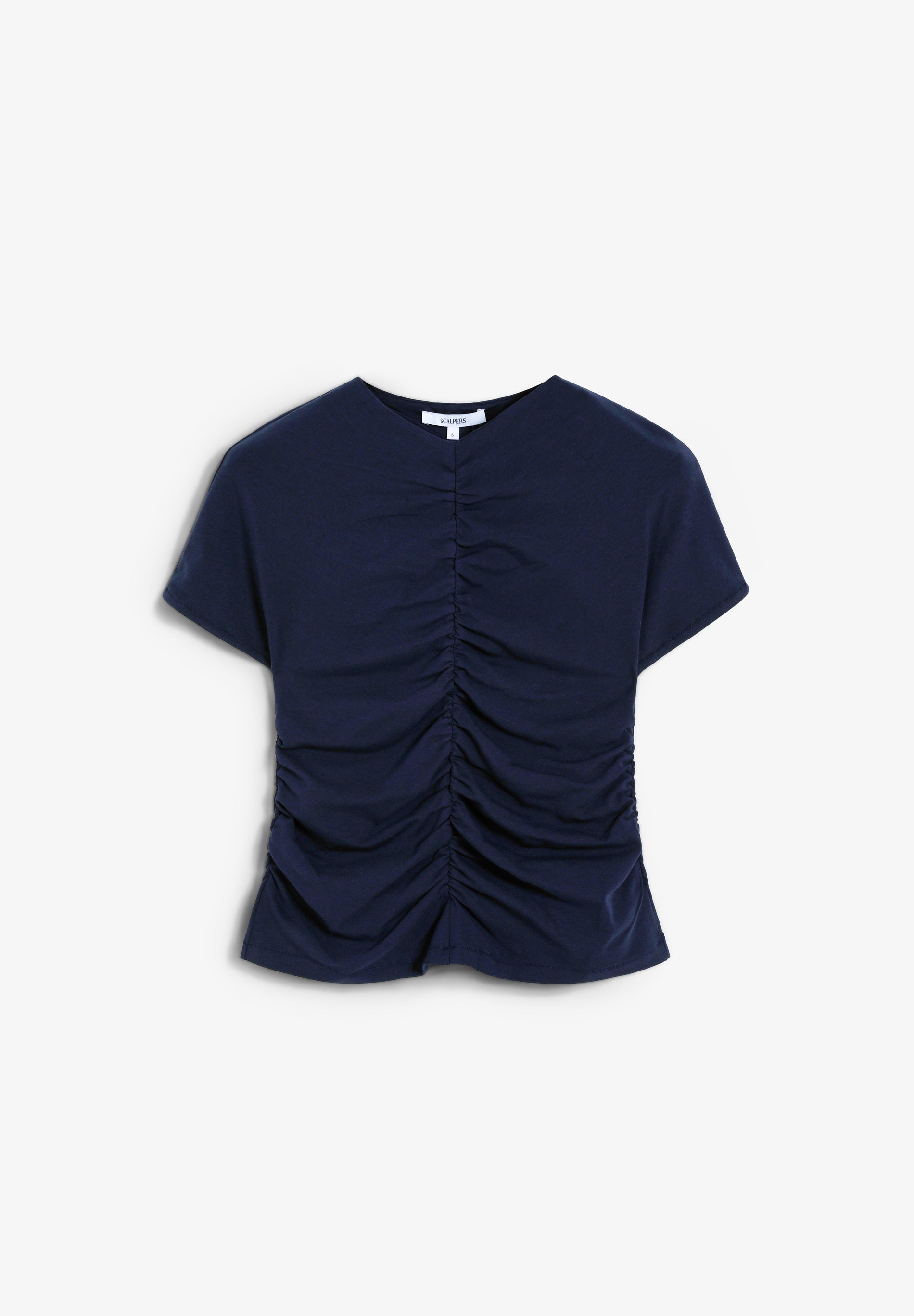 CAMISETA DETALLE FRUNCE - Scalpers