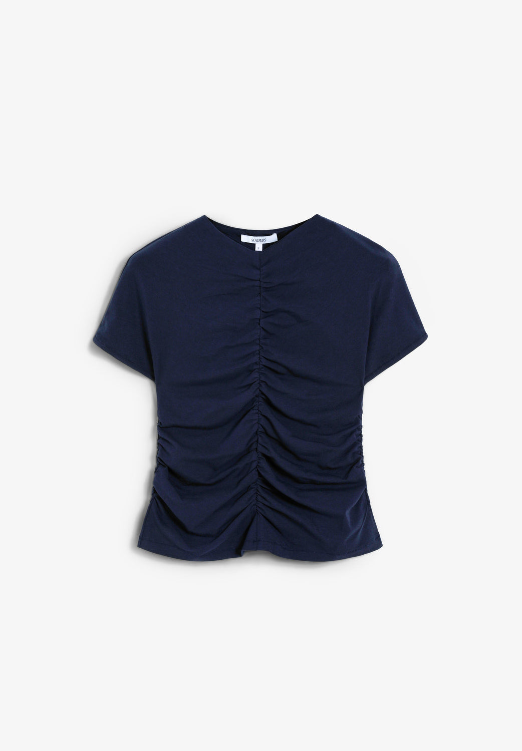 CAMISETA DETALLE FRUNCE - Scalpers