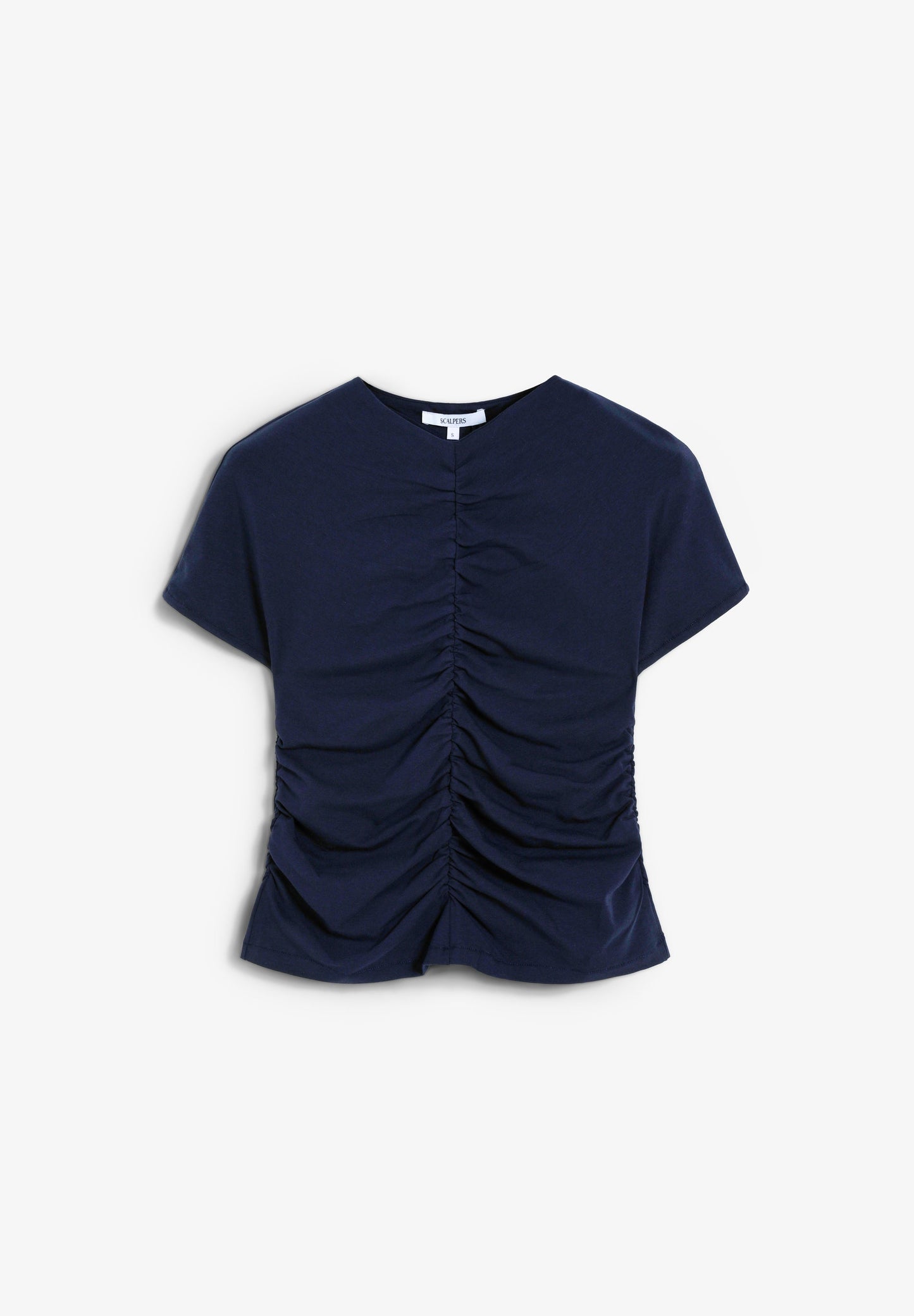 CAMISETA DETALLE FRUNCE - Scalpers