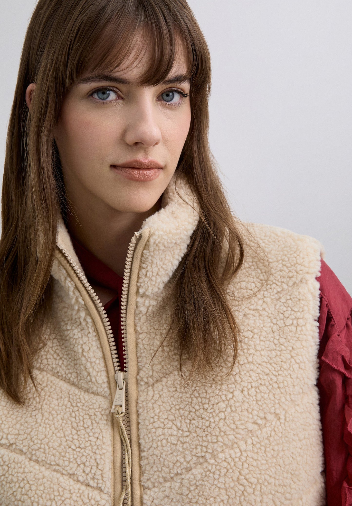 VESTE SANS MANCHES POLAIRE AJUSTABLE