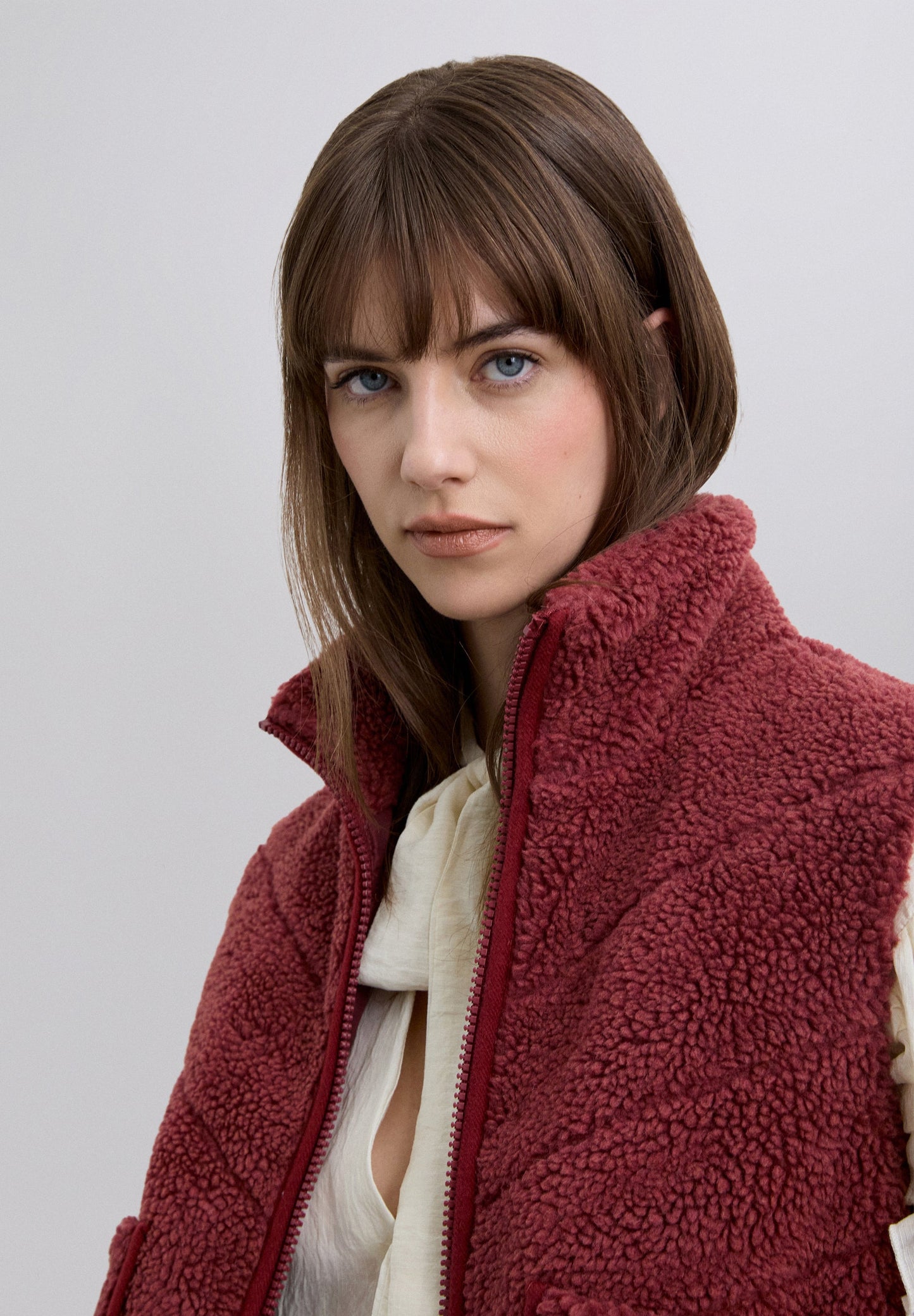 VESTE SANS MANCHES POLAIRE AJUSTABLE