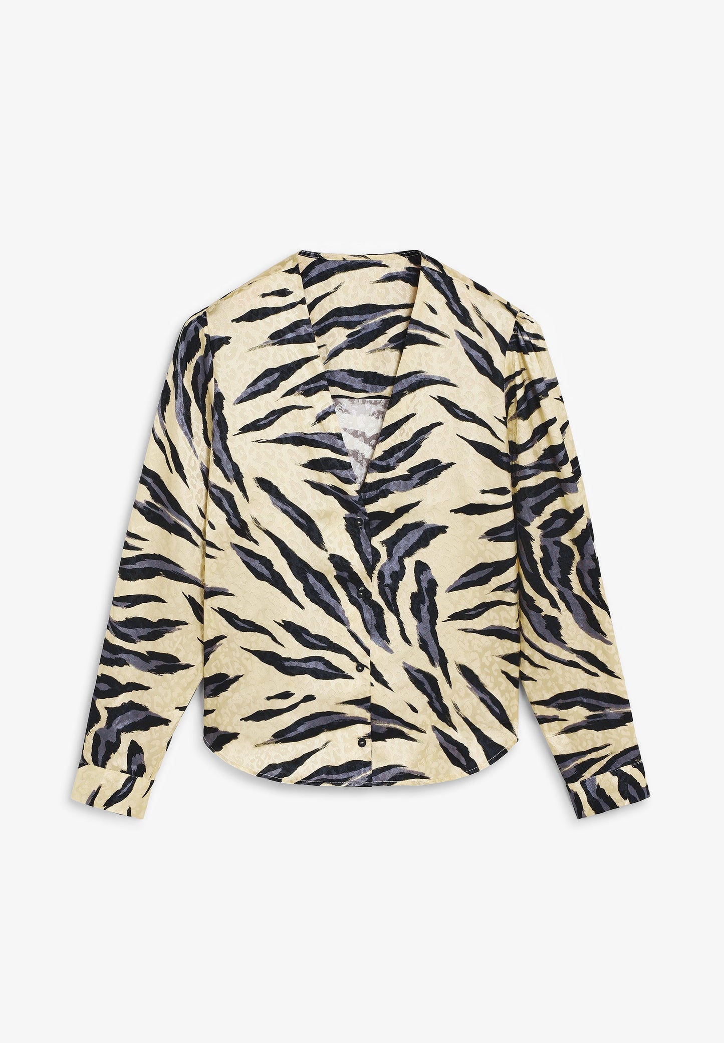 BLOUSE SATIJN DIERENPRINT