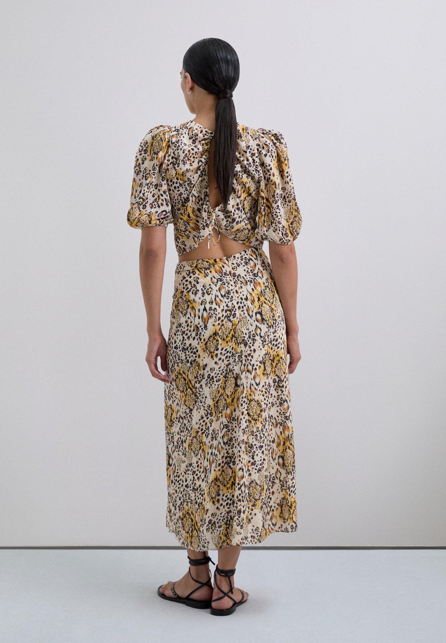 ANIMAL PRINT SKIRT