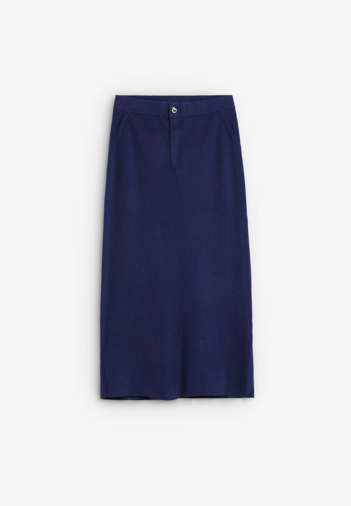 HALFLANGE ROK TRICOT KNOOP
