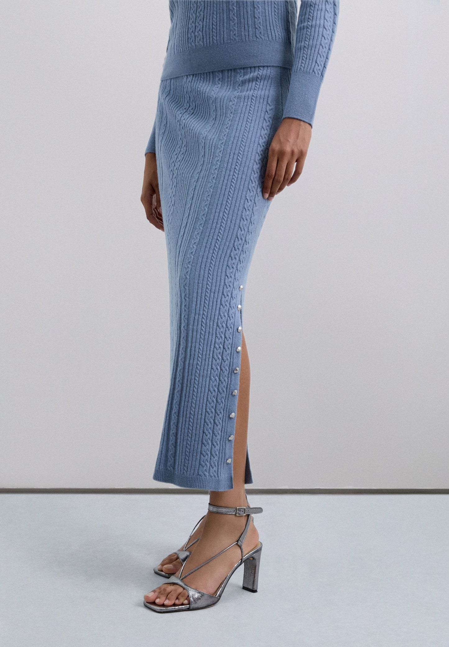 SCBUTBRAIDKNIT SKIRT
