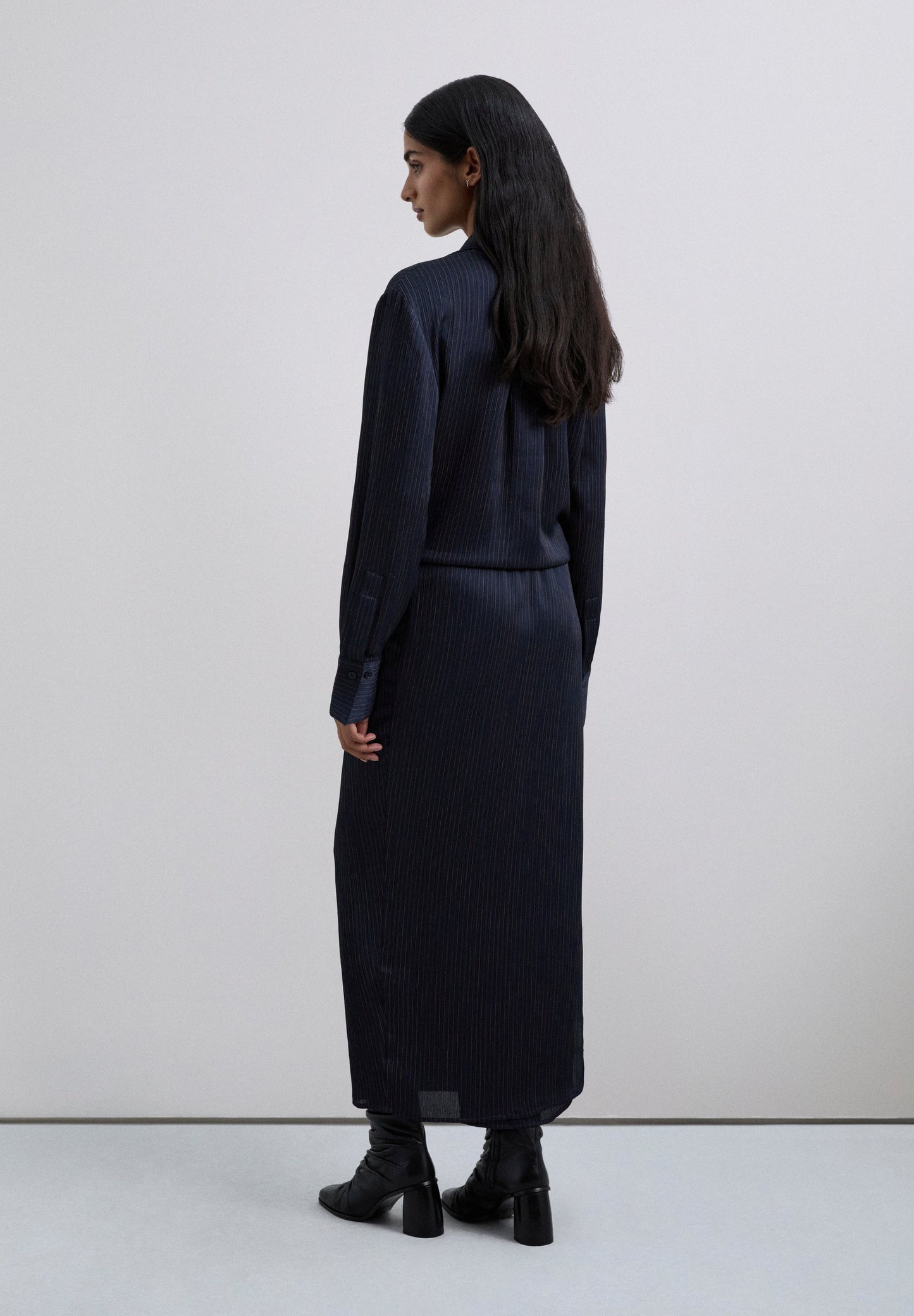 JUPE LONGUE RAYURES TENNIS