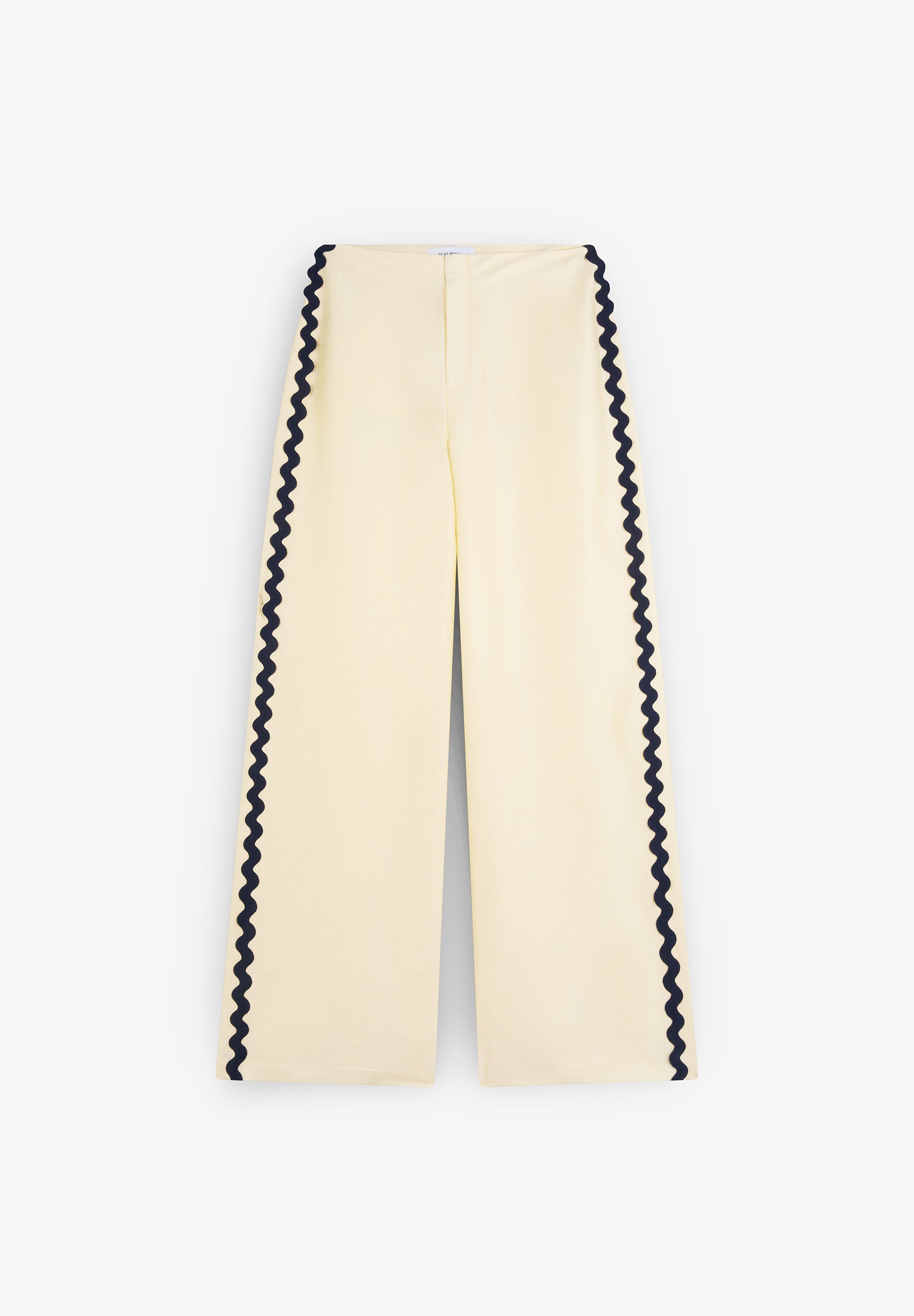 PANTALON CROQUET CONTRASTÉ