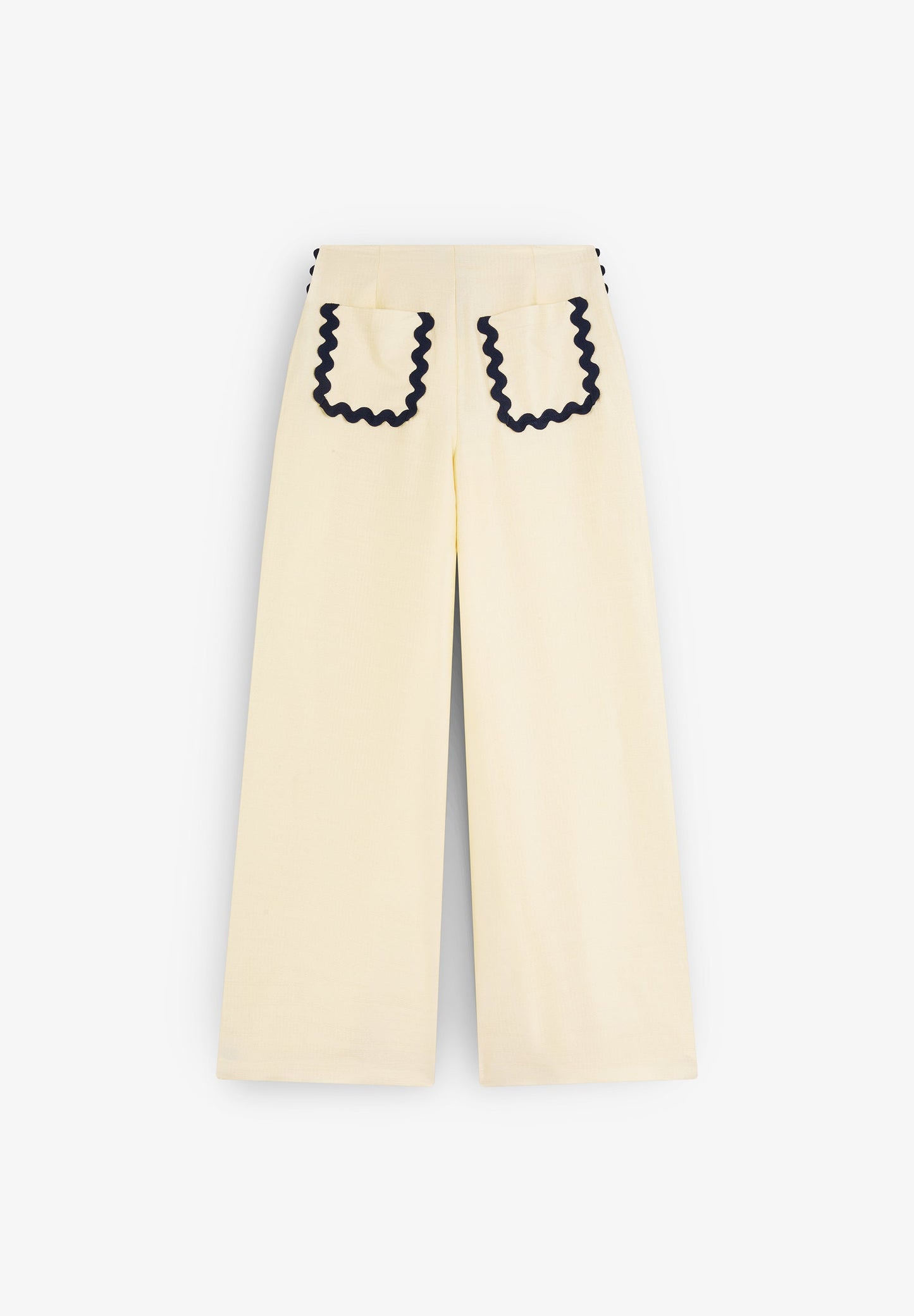 PANTALON CROQUET CONTRASTÉ
