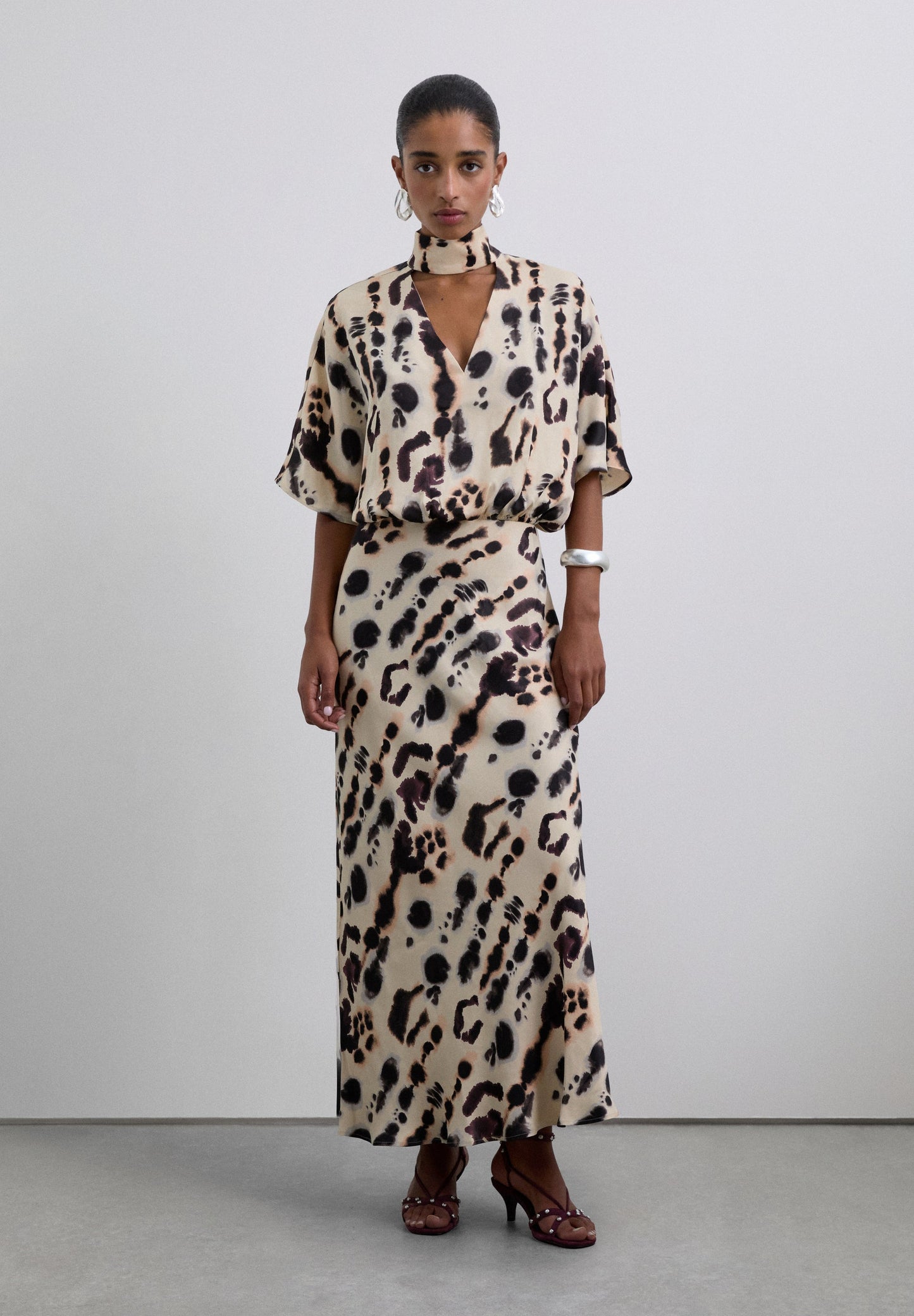 CHEMISE SATINÉE FLUIDE