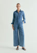JEANS-JUMPSUIT MIT TASCHEN