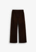 PANTALONI PELLE SCAMOSCIATA