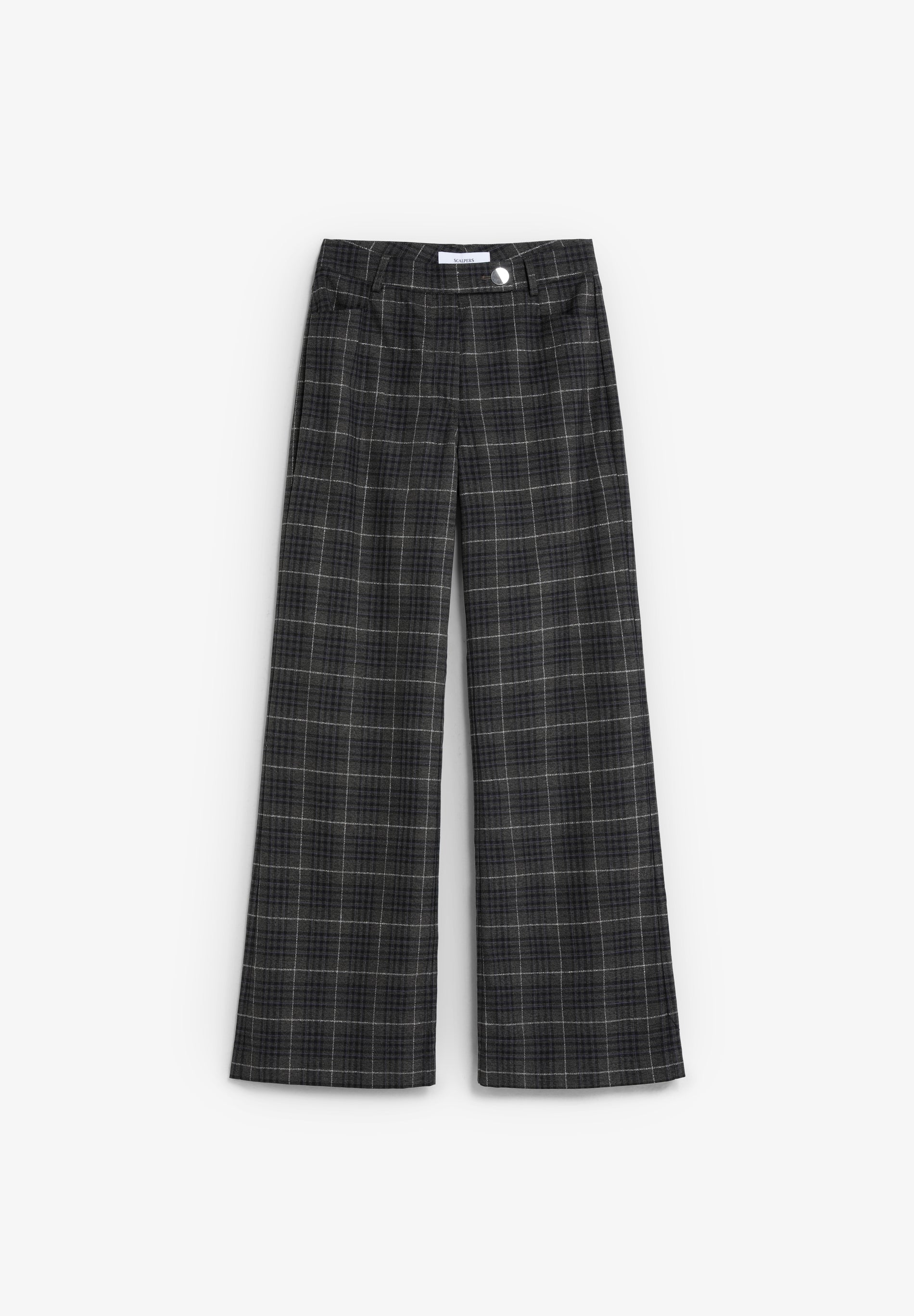 PANTALÓN RECTO CUADROS