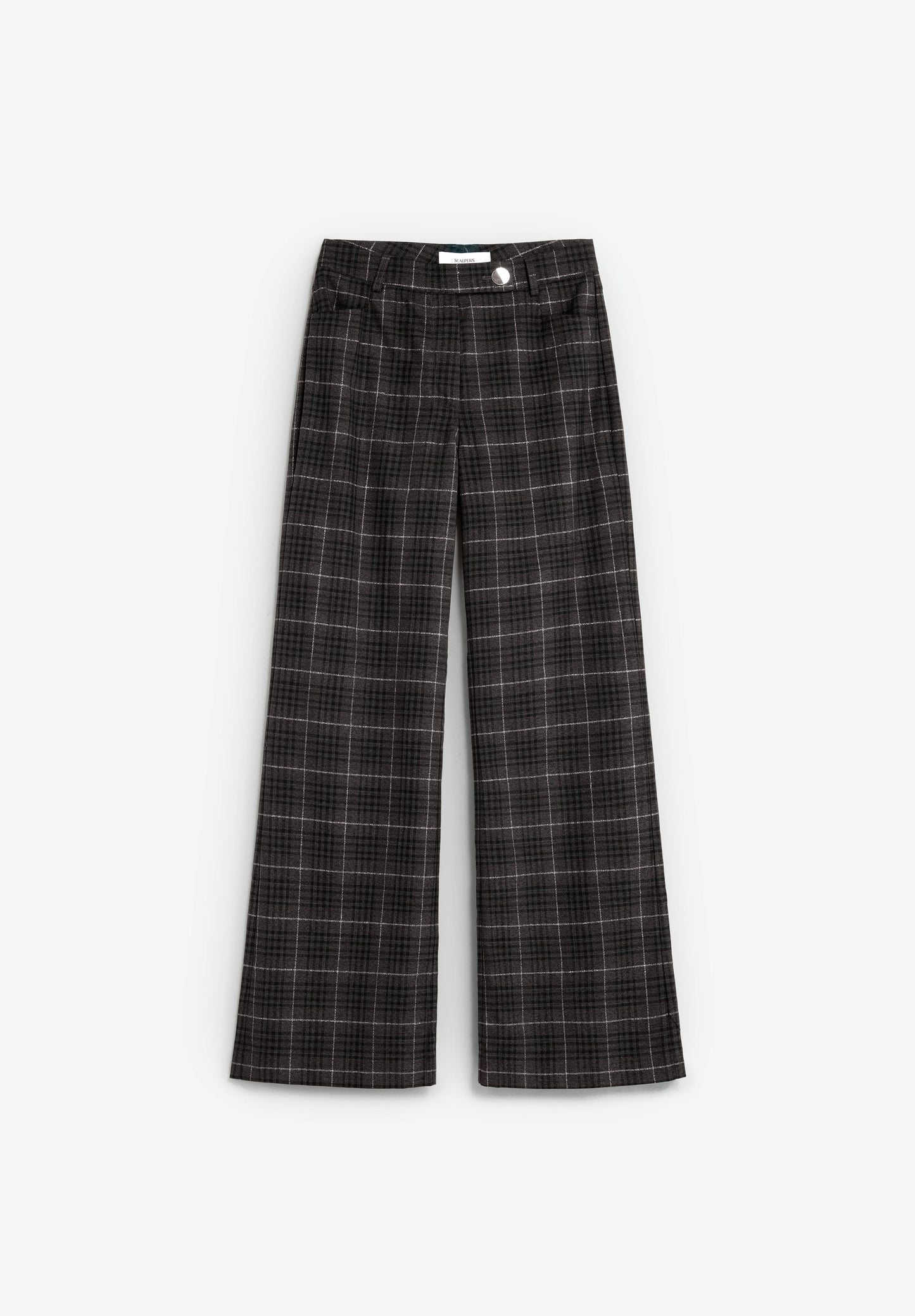 PANTALON DROIT CARREAUX