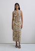 ROBE LONGUE MOTIF ANIMAL