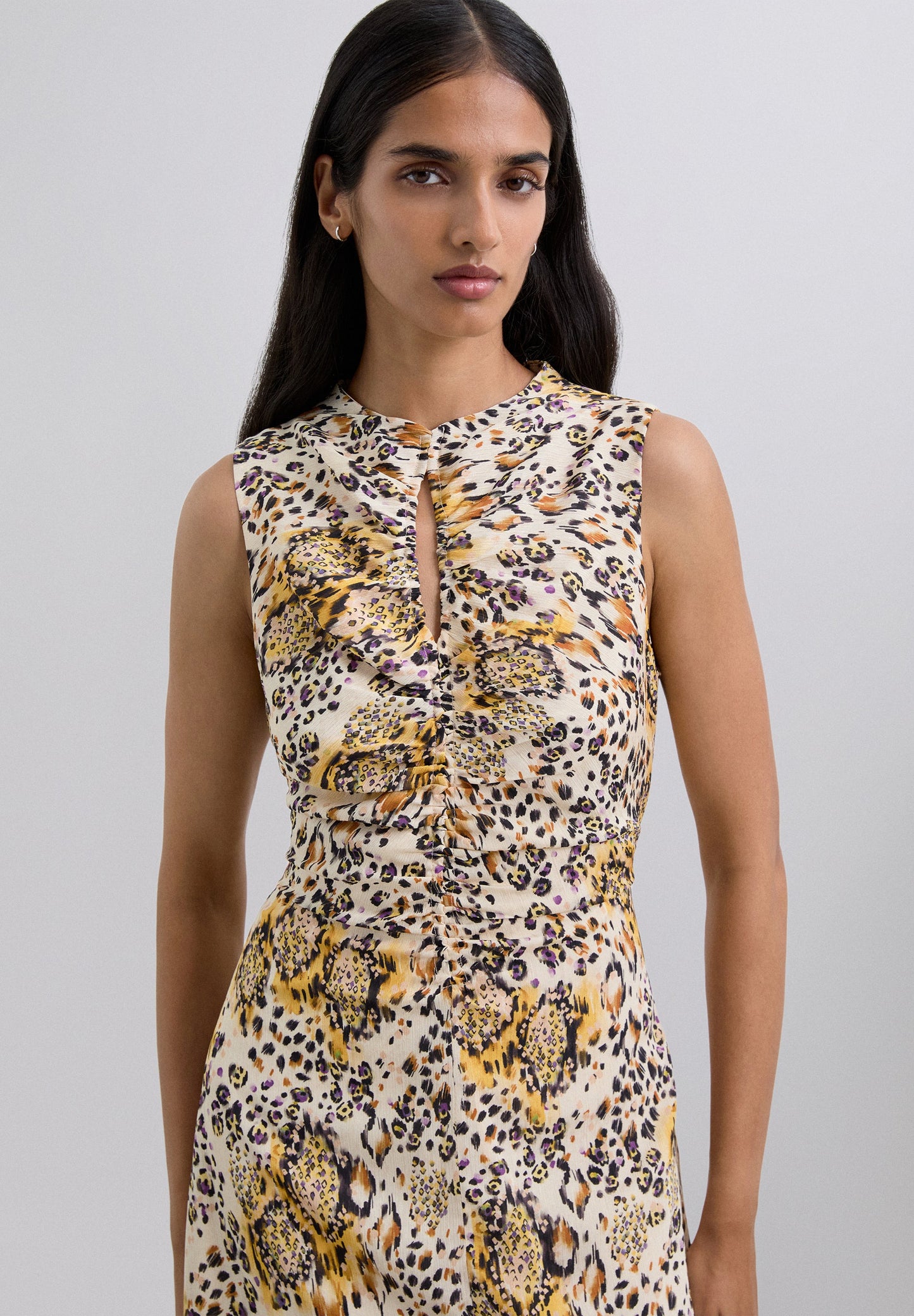 ROBE LONGUE MOTIF ANIMAL